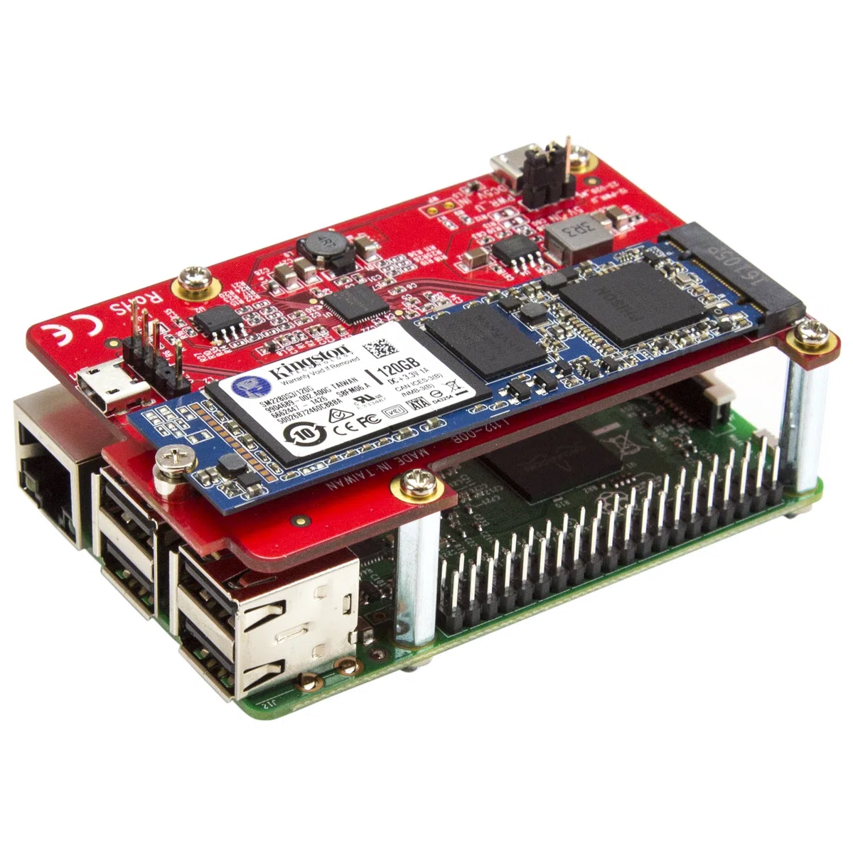 StarTech.com M.2 SATA USB Konverter NGFF SSD Adapter rot