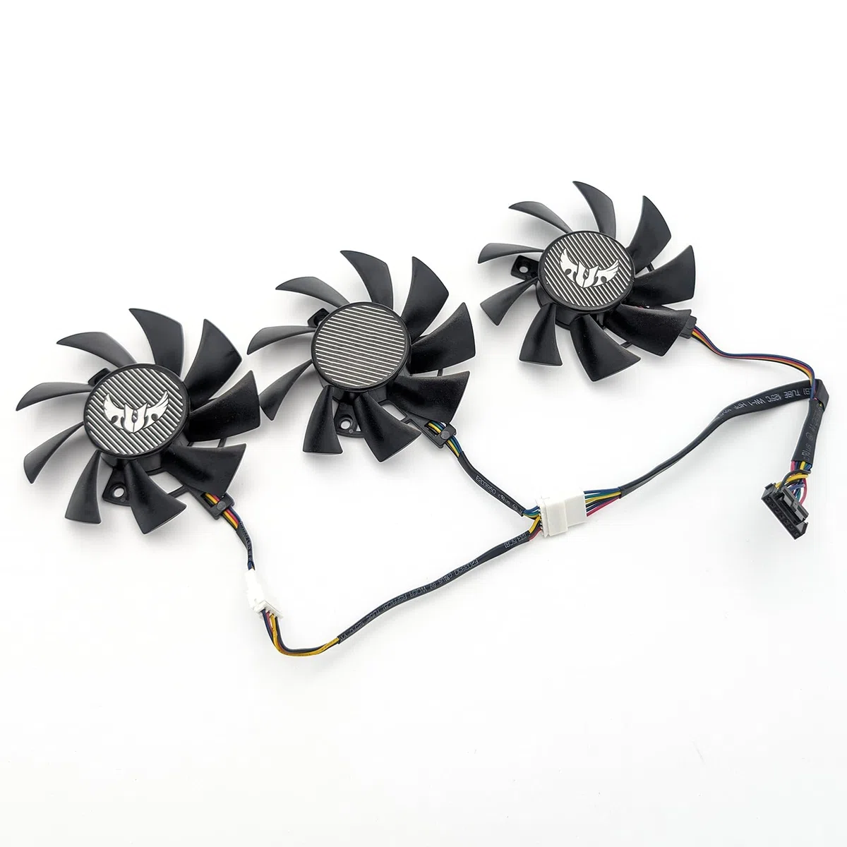 Lüfter für ASUS TUF Gaming X3 GeForce GTX 1660/1660 Ti/RX 5700/RX 5700 XT Grafikkarten - Ersatzlüfter, Grafikkartenlüfter (Set von 2, 75 mm, 7-Pin)