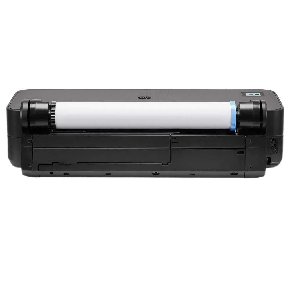 HP DesignJet T230 Großformatdrucker, 24 Zoll, bis zu A1, mobiles Drucken, Wi-Fi, Gigabit Ethernet, Hi-Speed USB 2.0, 1 Jahr Garantie (5HB07A), Schwarz
