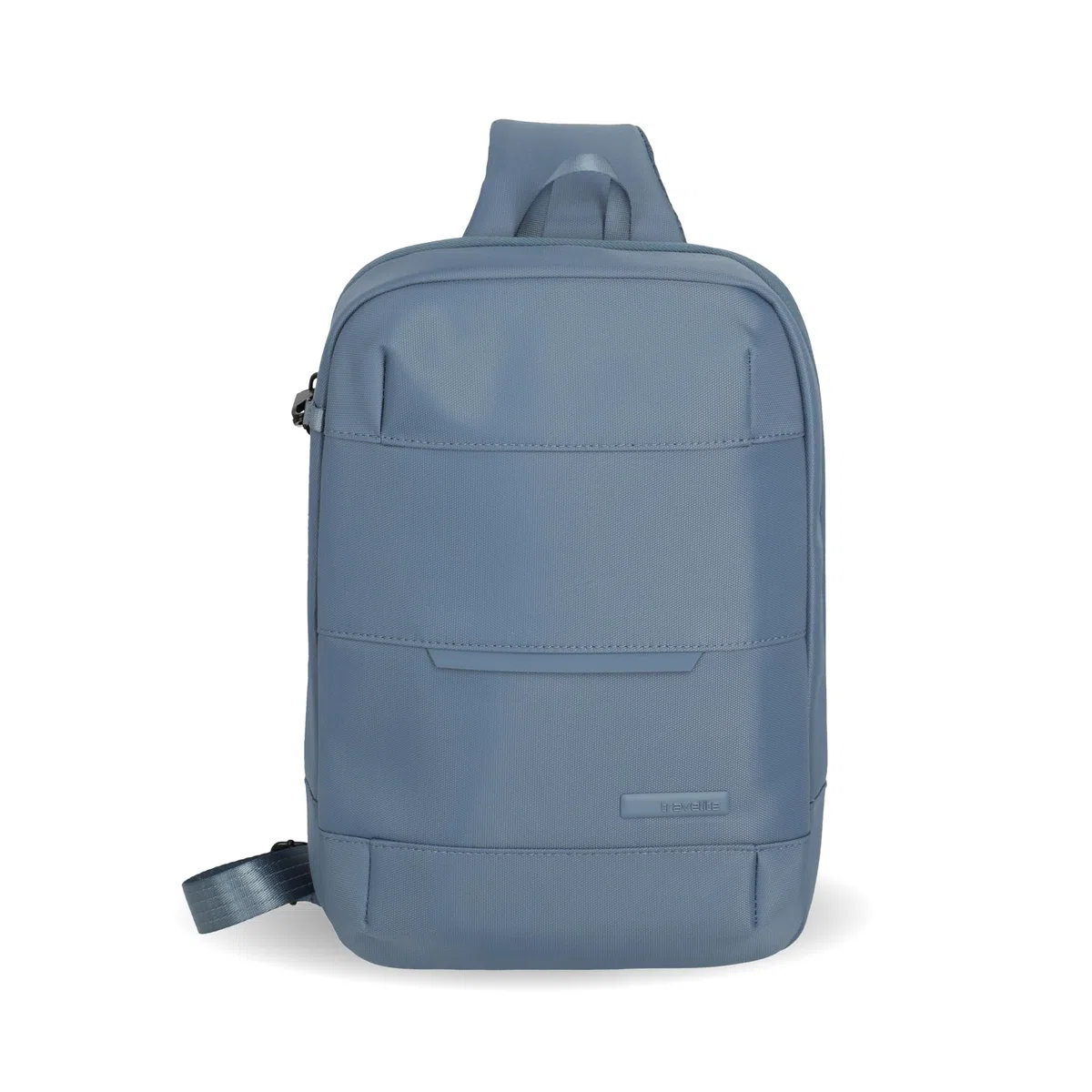 Travelite Cross Body Bag, WORKFLOW Umhängetasche aus recyceltem Material mit Sicherheitsfach, Sling Bag