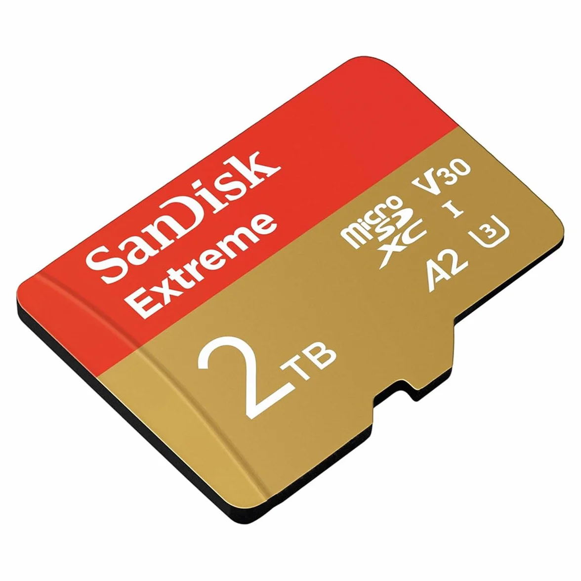SanDisk Extreme microSDXC UHS-I Speicherkarte 2TB + SD Adapter, (Für Smartphones, Actionkameras oder Drohnen, Übertragung bis zu 240 MB/s, 4K UHD) RescuePRO Deluxe, UHS-I, U3, V30