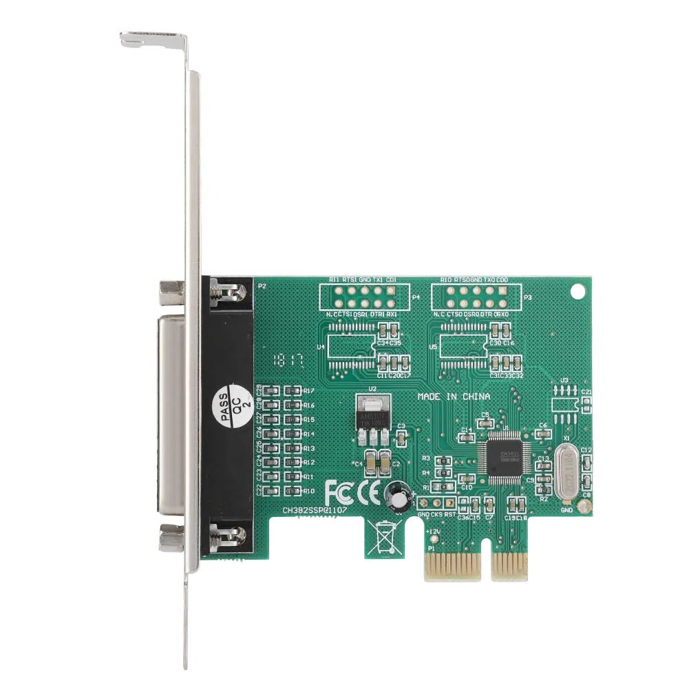 Paralleler PCI-Adapter, PC-Express1.0a Standard-DBT-LPT-Drucker mit parallelem Anschluss und PCI-E-Konverter für 98SE / ME / 2000 / XP/Vista/ 7/8 / 10