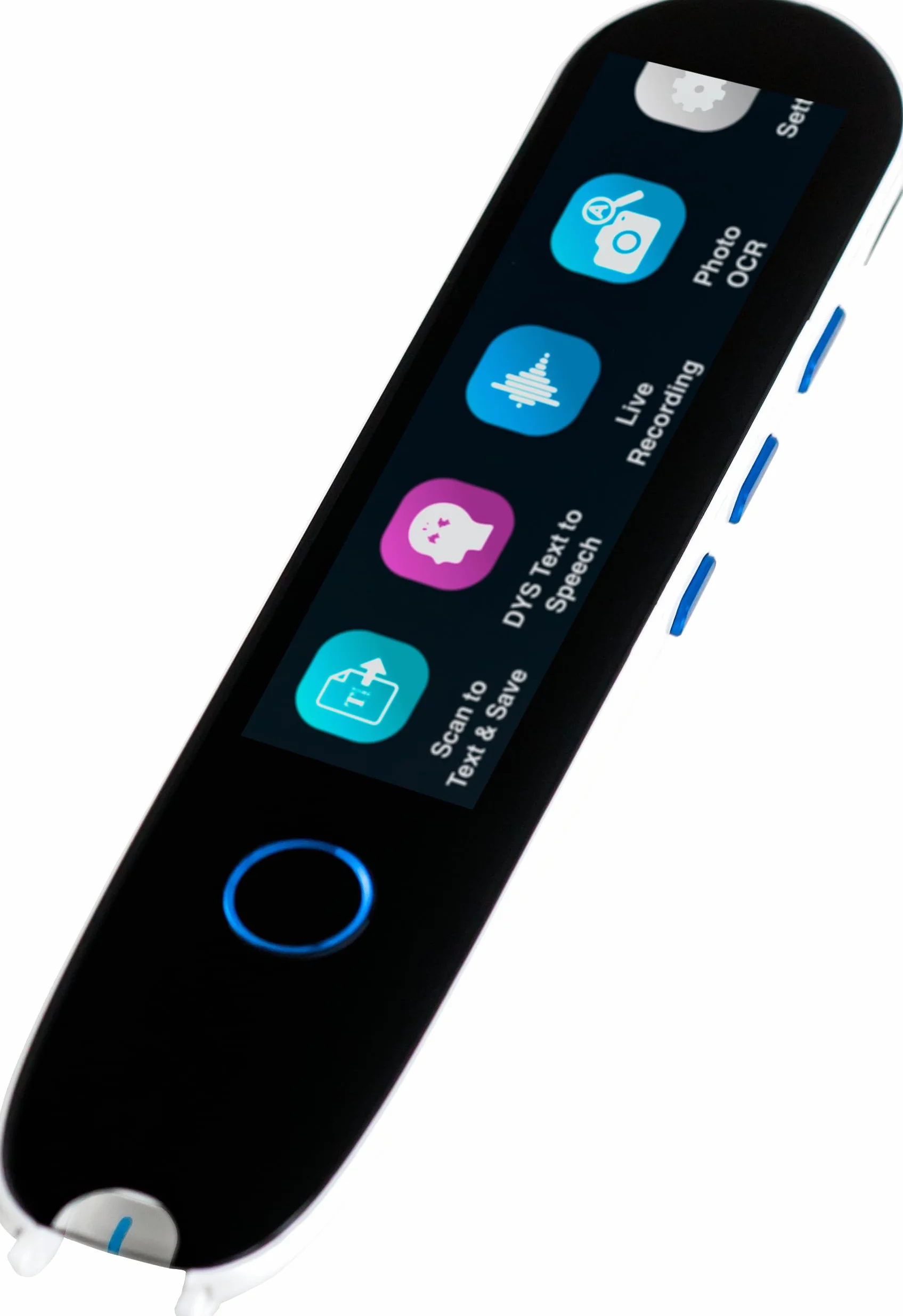 IRISPen Reader 8 Offline-Vorlesestift für Kinder und Erwachsene mit Leseschwierigkeiten wie Legasthenie/LRS. Touchscreen. Scannt und liest Texte vor. Sprachausgabe über Lautsprecher und Kopfhörer.
