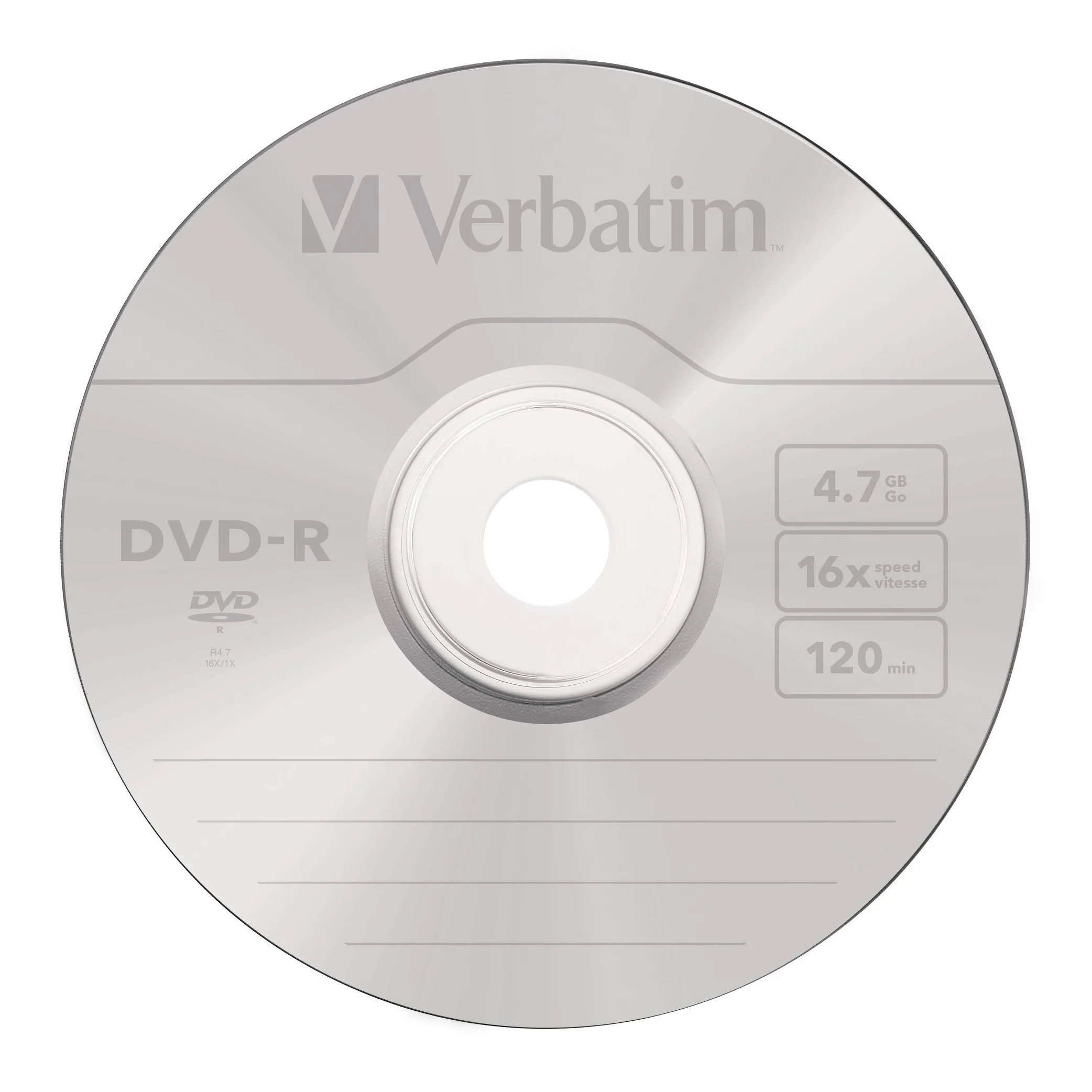 Verbatim DVD-R 16 x 4,7 GB TARRINA 100 Stück 43549 (4)