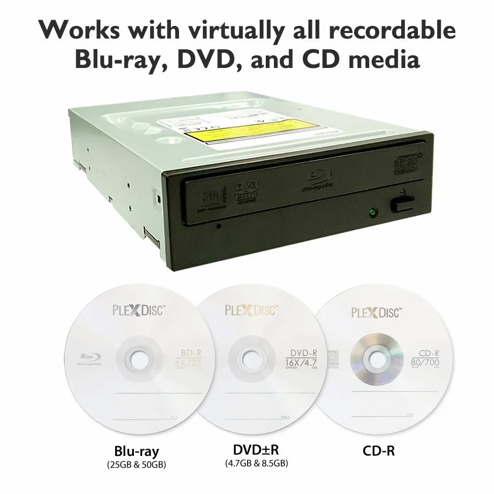 Vinpower Digital BDR-212V, Blu-ray Brenner,High-End Ausführung, 50GB, Bulk
