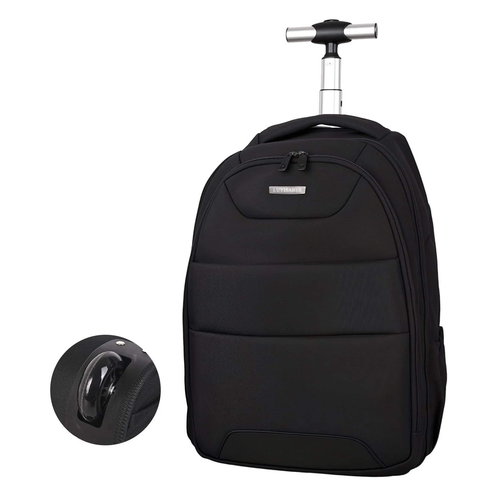 Hivexagon 32-Zoll-Rollrucksack, Rollrucksack, bequem, lässig, langlebig und mühelos zum Tragen von Laptops, Büchern und Dokumenten, versteckte Schultergurte, für Geschäftsreisen