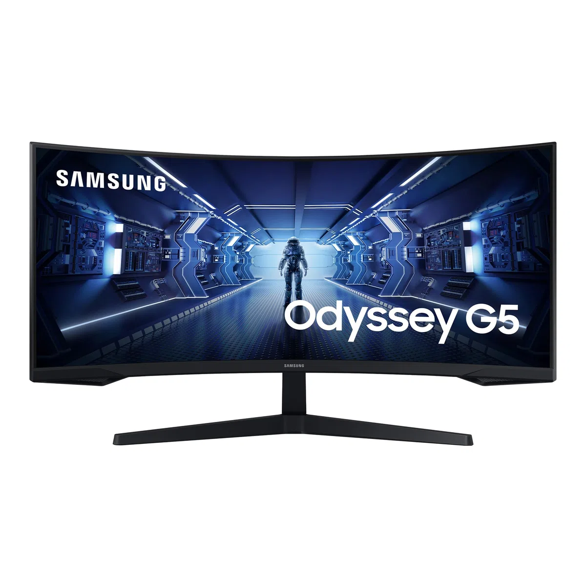 Samsung G5 C34G55TWWP 34 Zoll VA-Panel UWQHD AMD FreeSync Premium 1000R 165 Hz 1 ms Gaming Monitor schwarz