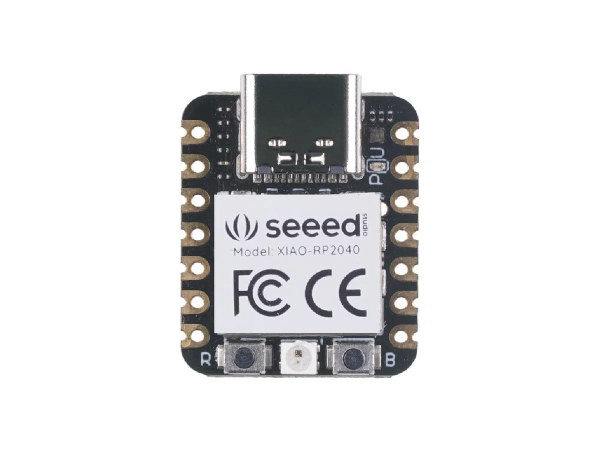 Seeed Studio XIAO RP2040 Mikrocontroller Dual-Core ARM Cortex M0+ Prozessor Arduino MicroPython CircuitPython 3 Stück