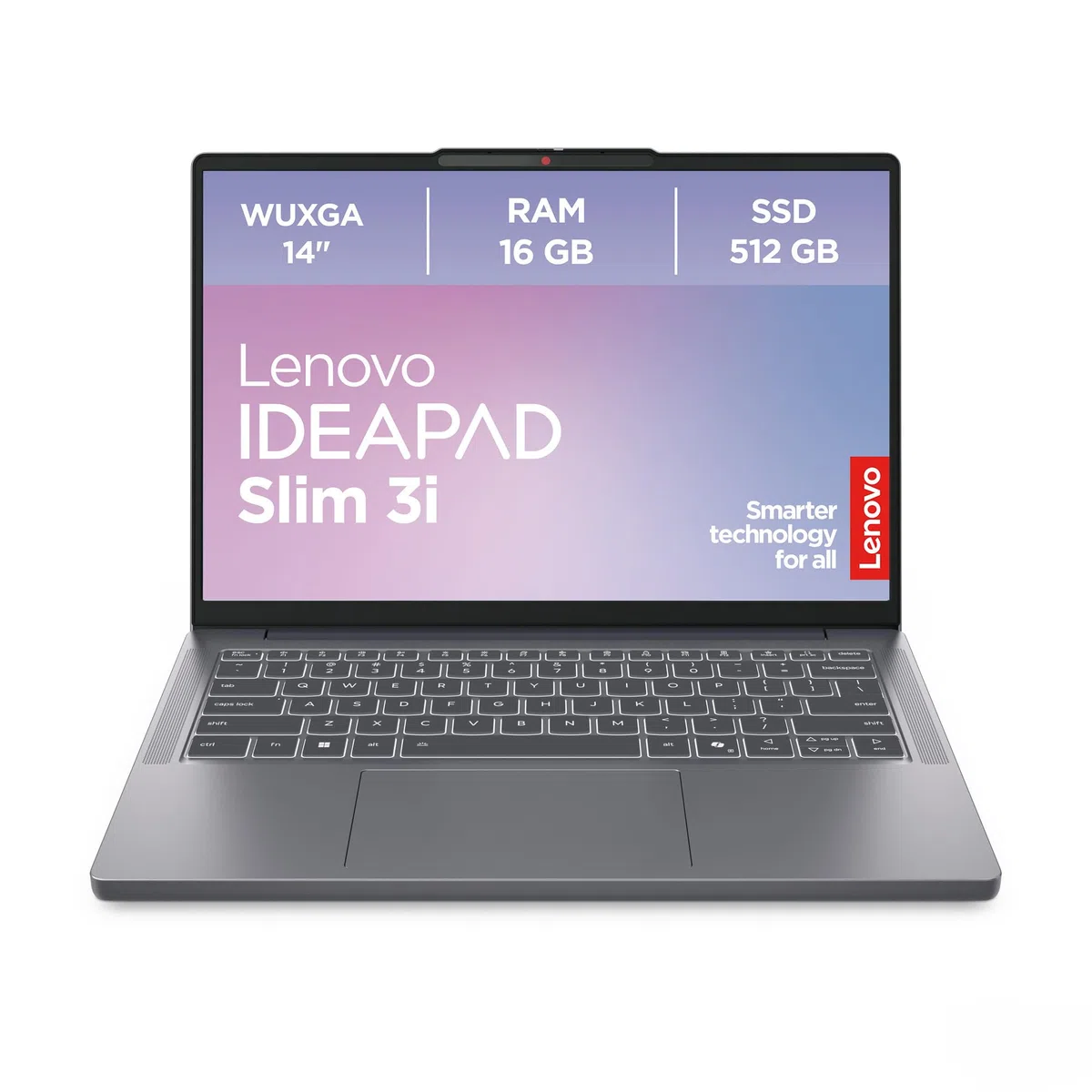 Lenovo IdeaPad Slim 3i Laptop 14" WUXGA Intel Core i5 13420H 16GB RAM 512GB SSD Win11 Luna Grau