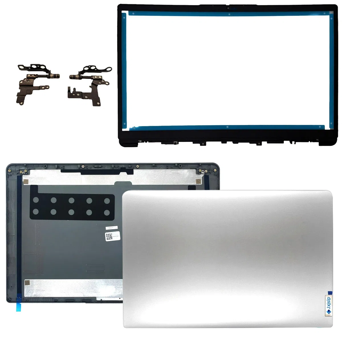 Ersatz-LCD-Abdeckung mit Lünette mit Scharnieren für Lenovo Ideapad 1-15ADA7 82R1 82U4 1 15AMN7 82VG 82X5 1 15ALC7 82R4 Serie Laptop Heckdeckel 5CB1M48453 5CB1F36621 5B30Ss 19034