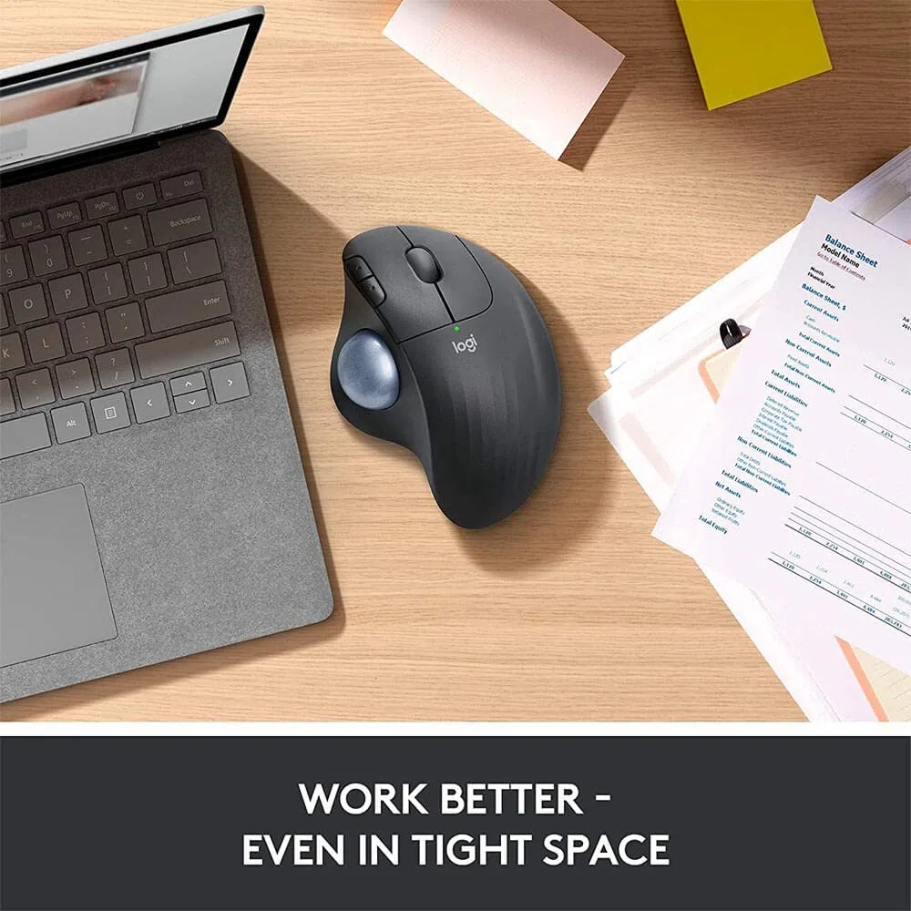 Ergo M575 Wireless Trackball (schwarz)