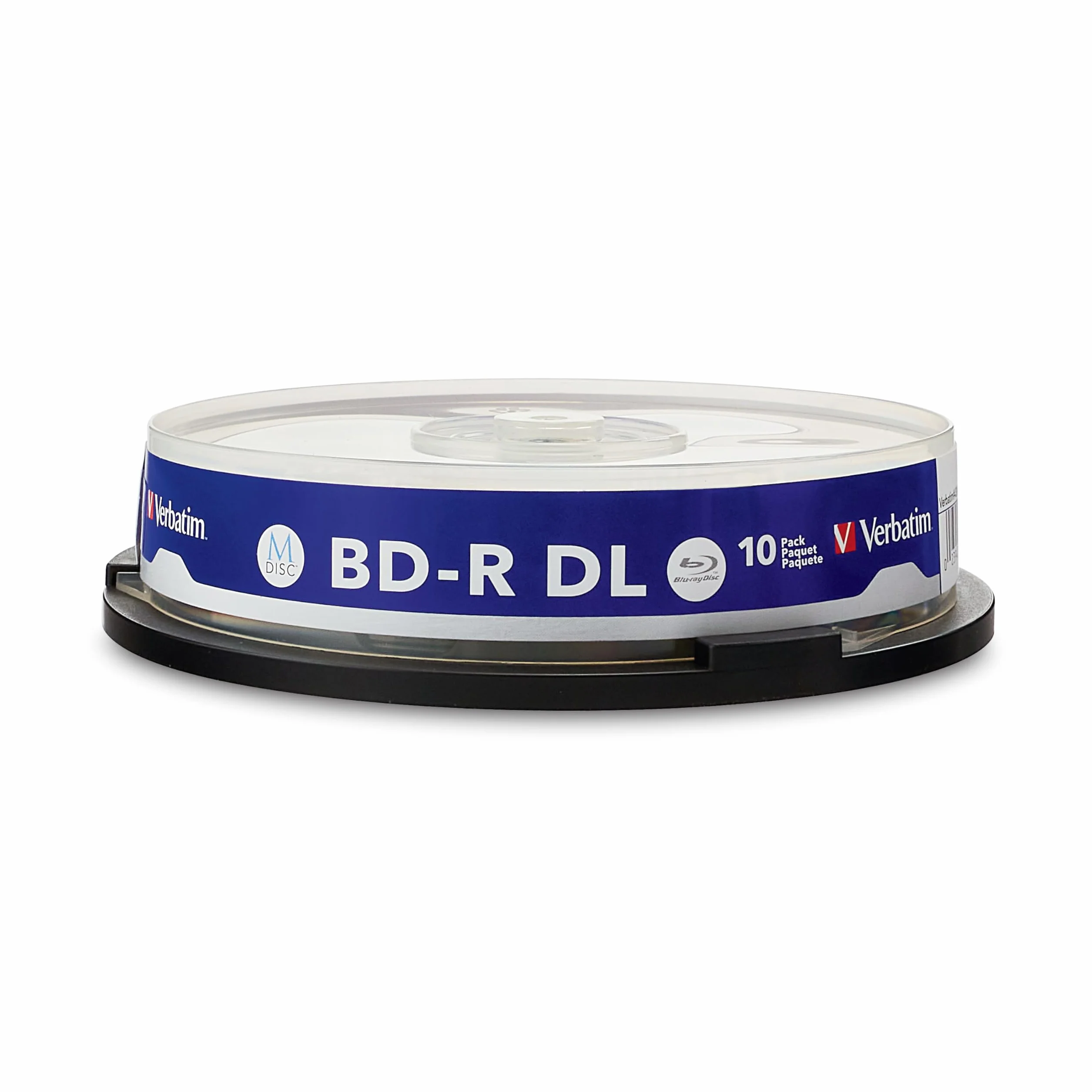 Verbatim 1x10 M-Disc BD-R BluRay 50GB 6X Speed Cakebox Printable