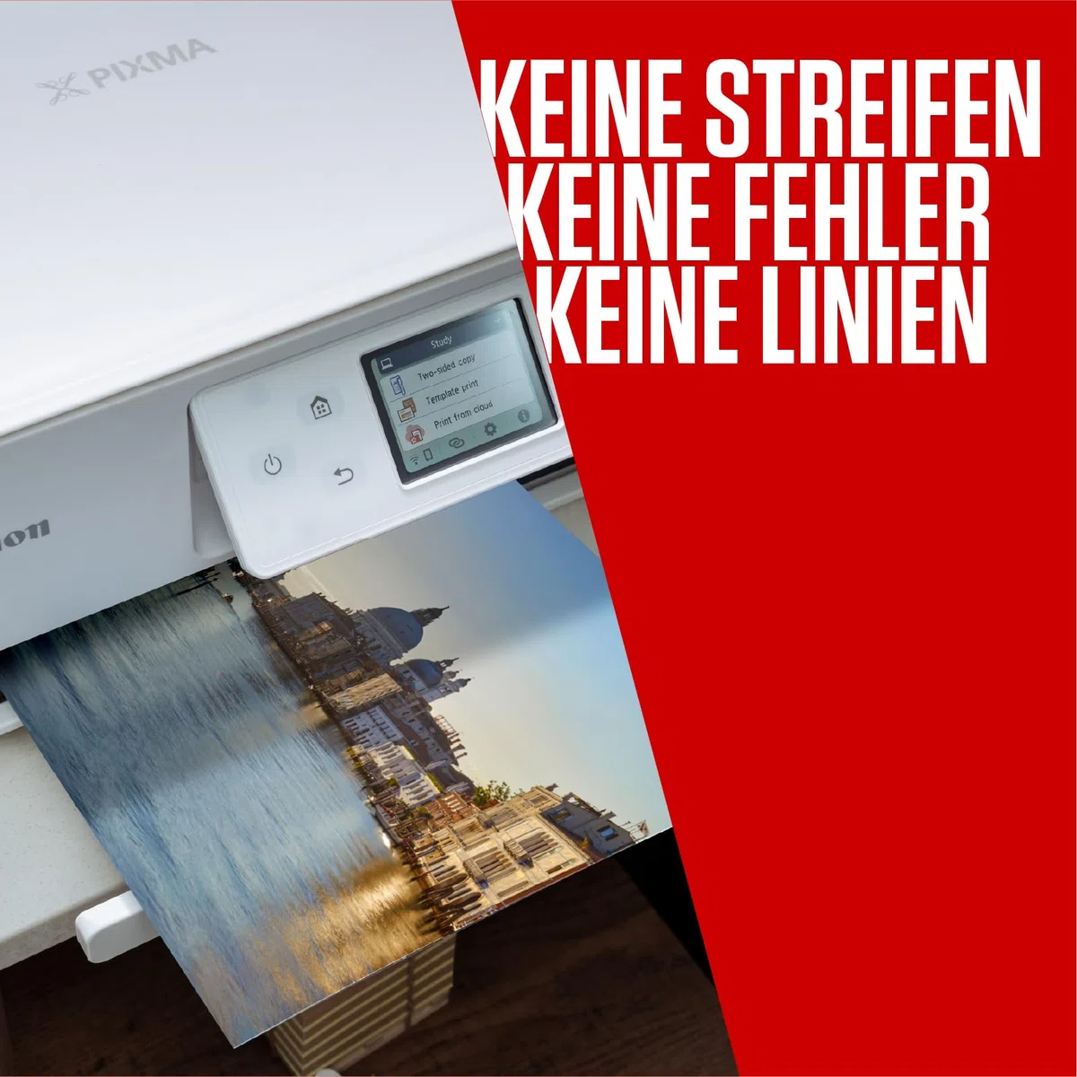 Canon PG-575 CL-576 Original Tintenpatronen 2er Pack mit 4x6 Fotopapier 50 Blatt