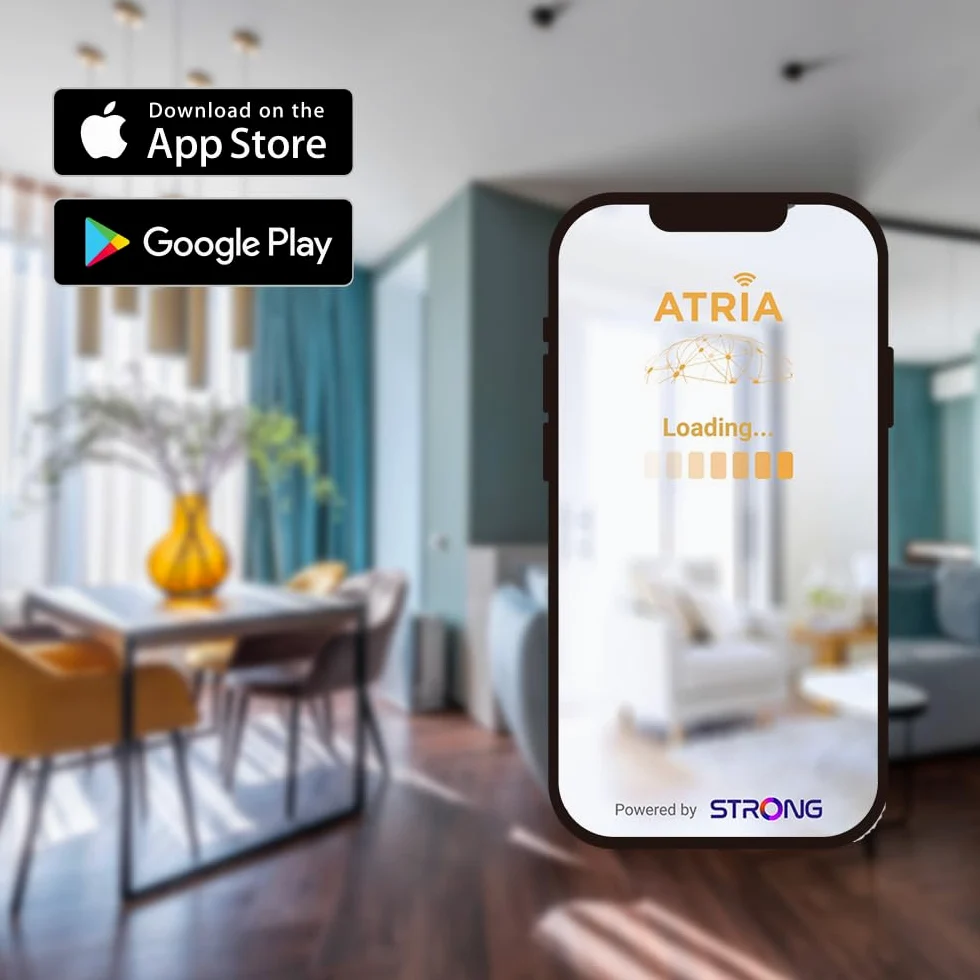 Strong | 3X Atria Mesh Home Kit AX3000 | WiFi 6 | Add-on | WLAN Verstärker Bis zu 1050 m² zusätzliche Wi-Fi 6-Abdeckung | Für alle Router | Dual Band 2,4 GHz + 5 GHz | Gigabit LAN-Anschlüsse | weiß