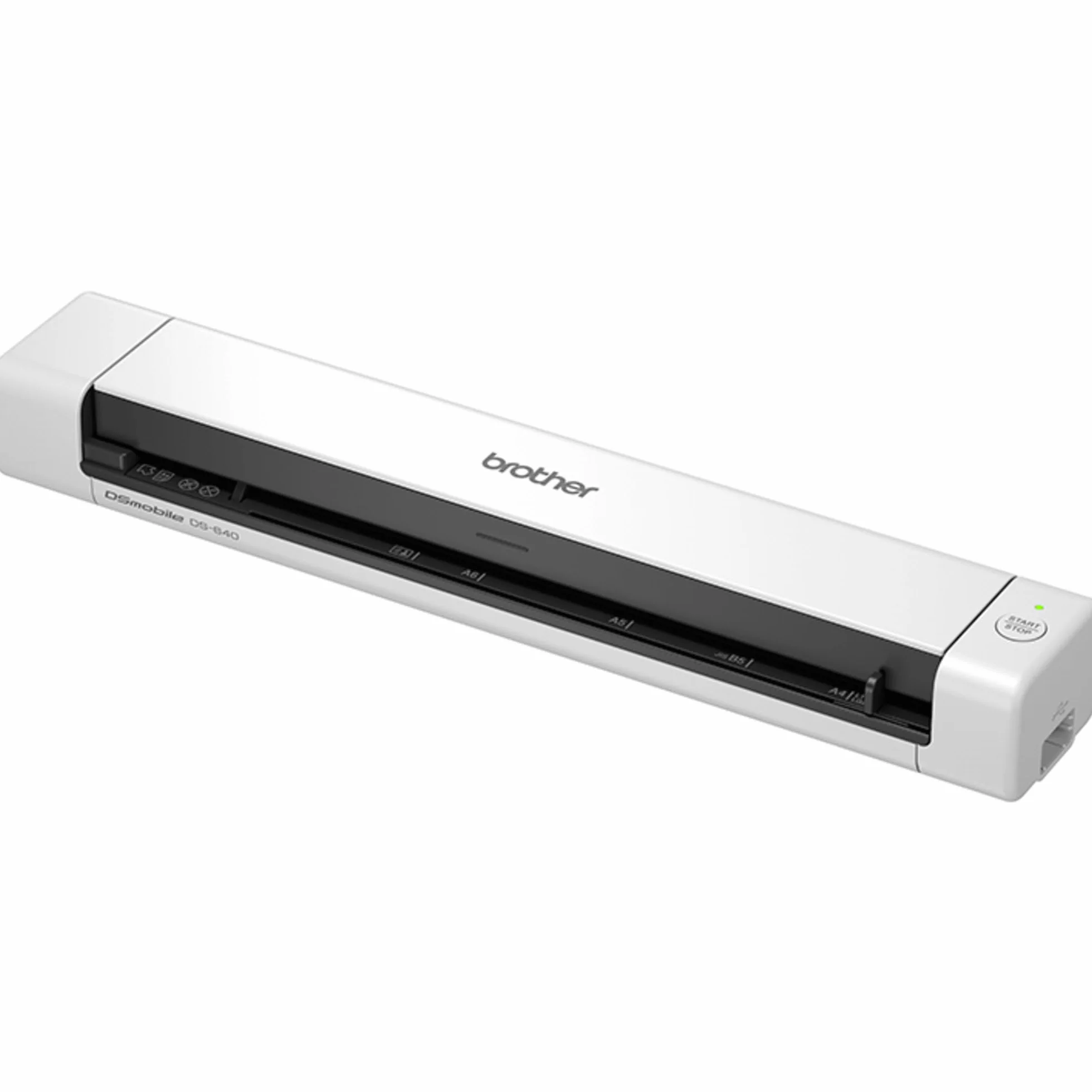Brother DS-640 Mobilscanner | A4 | USB-Stromversorgung | 15 Seiten pro Minute | Farbe | Schwarz/Weiß | Dsmobile | Auf USB scannen