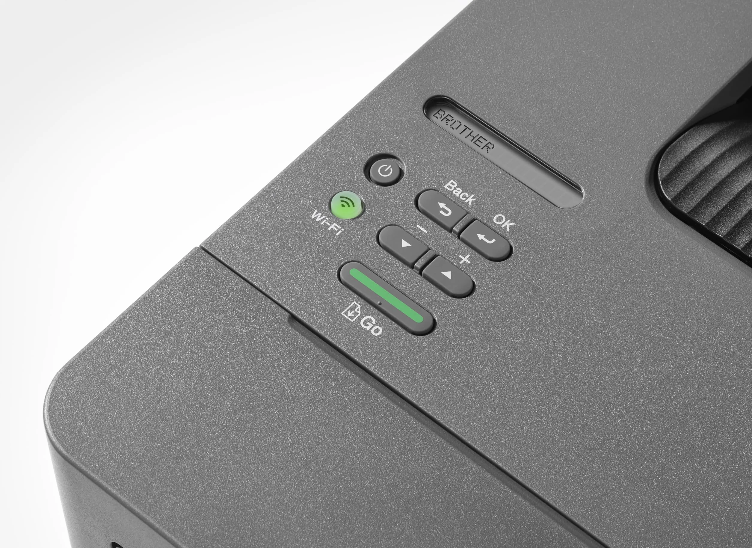Brother HL-L2400DW Laserdrucker A4 Schwarz-Weiß mit WLAN, Automatischem Duplexdruck, LC-Display, Toner für bis zu 700 Seiten im Lieferumfang