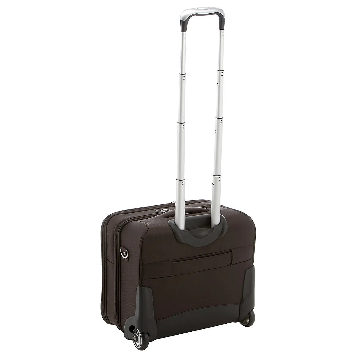 Business Trolley mit 2 Rollen & Teleskopgriff – robuster Aktenkoffer mit Schulterriemen & Laptopfach 17 Zoll | Pilotenkoffer mit Rollen für Damen & Herren | eleganter Business-Koffer für Büro & Reisen