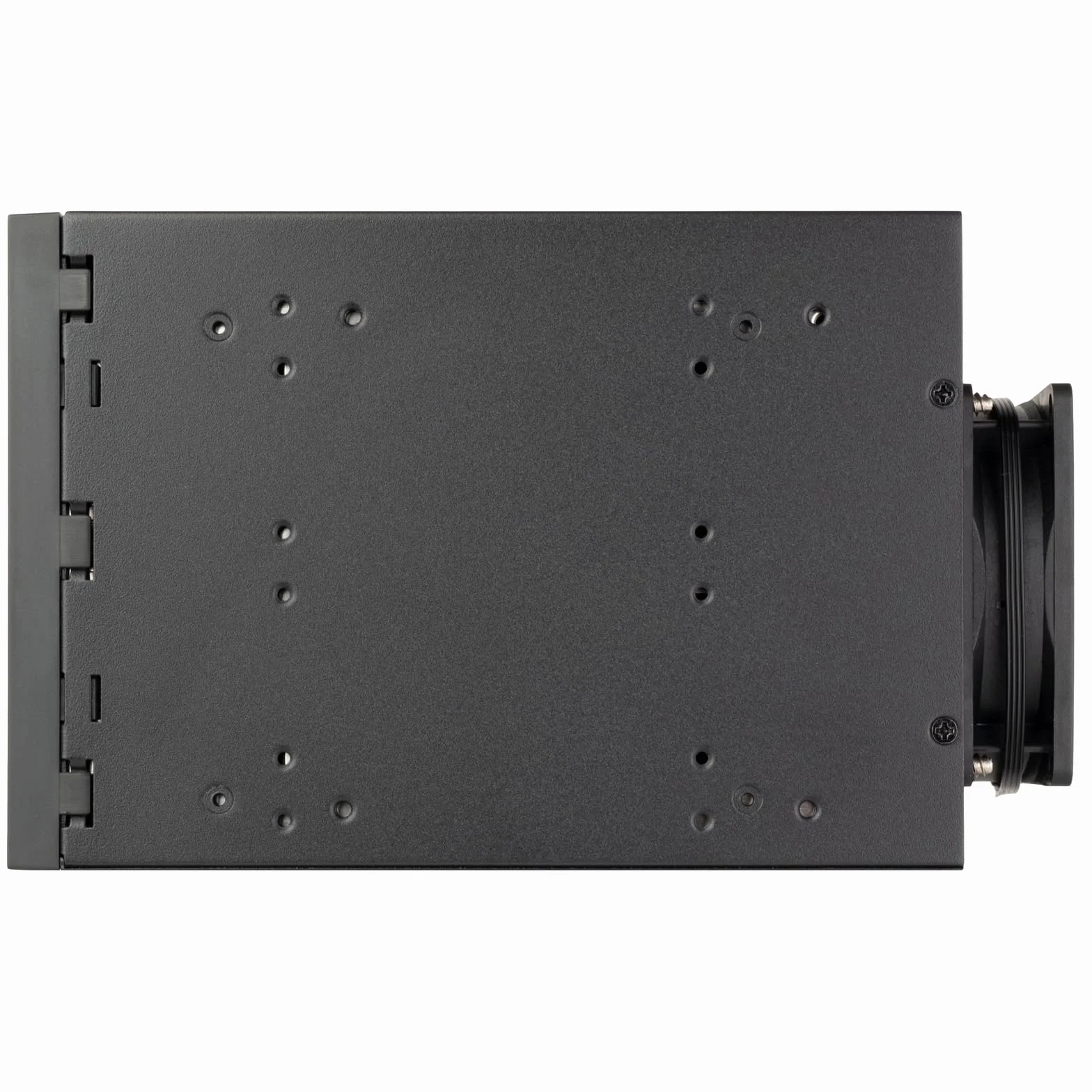 Silverstone SST-FS305B-E - DREI-5,25-Zoll-Geräte-Einschub-auf-fünf-3,5-Zoll-SAS-12G/SATA-6-Gbit/s-Hot-Swapping-Adapterkäfig, SST-FS305B-E (Schwarz+Schwarz)