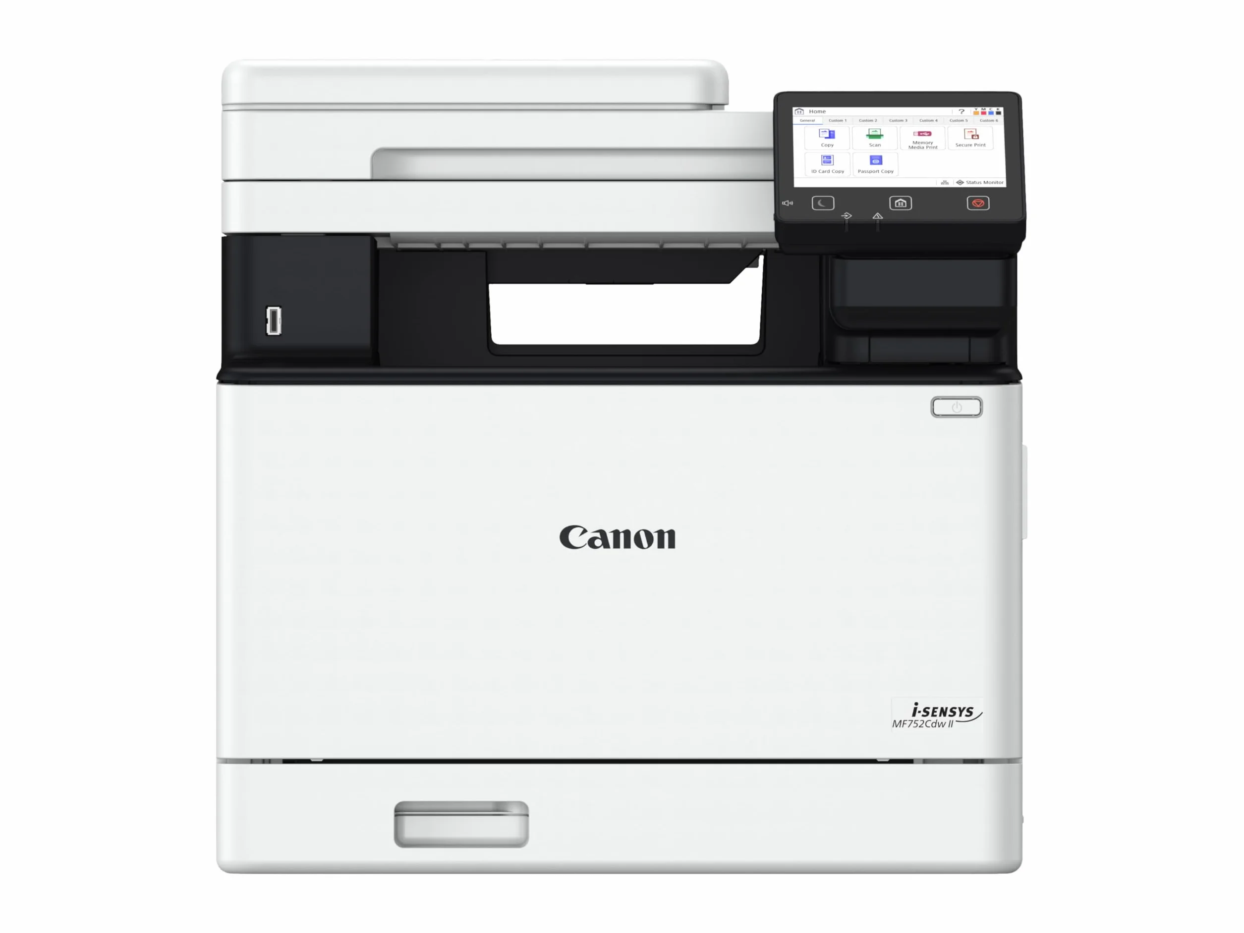 Canon i-SENSYS MF752Cdw II – 3-in-1 Drahtloser WLAN-Farblaserdrucker – Drucken, Kopieren, Scannen in A4 – 33 Seiten/Min., automatischer Duplexdruck & Scan – Kompatibel mit Mac, Windows & Linux