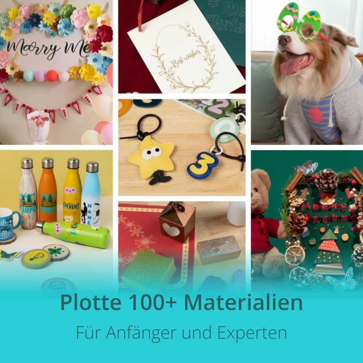 LOKLiK iCraft Plotter Maschine – Schneidemaschine zum Personalisieren von Textilien, Tassen, Taschen, Aufklebern und Dekorationen. Kompatibel mit Flexfolie, Papier, Leder, Karton und mehr. (Blau)