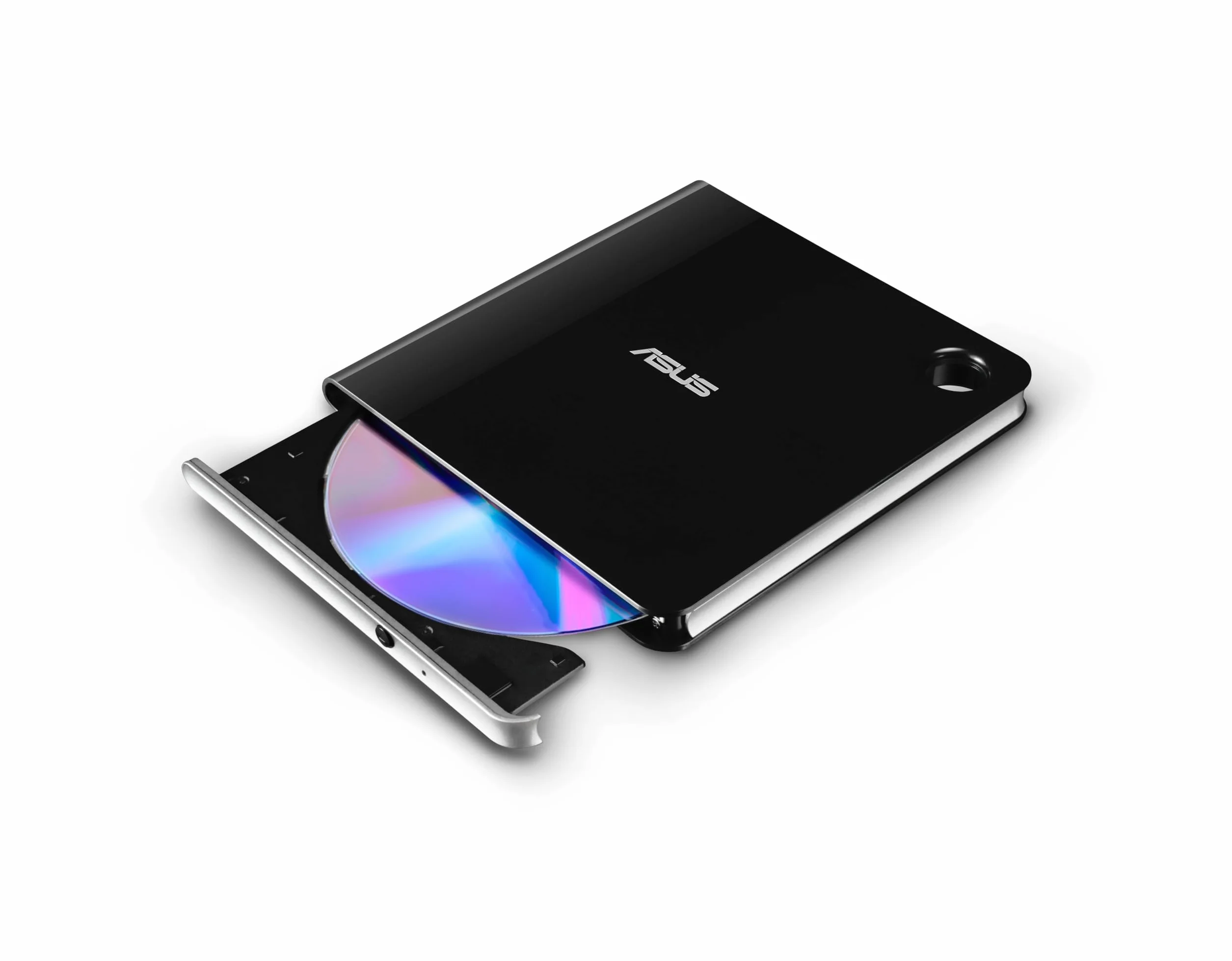 ASUS SBW-06D5H-U BDXL Extern Ultra Slim Blu-ray und MDisc Brenner (USB 3.1, USB-C, 2 Kabel) schwarz