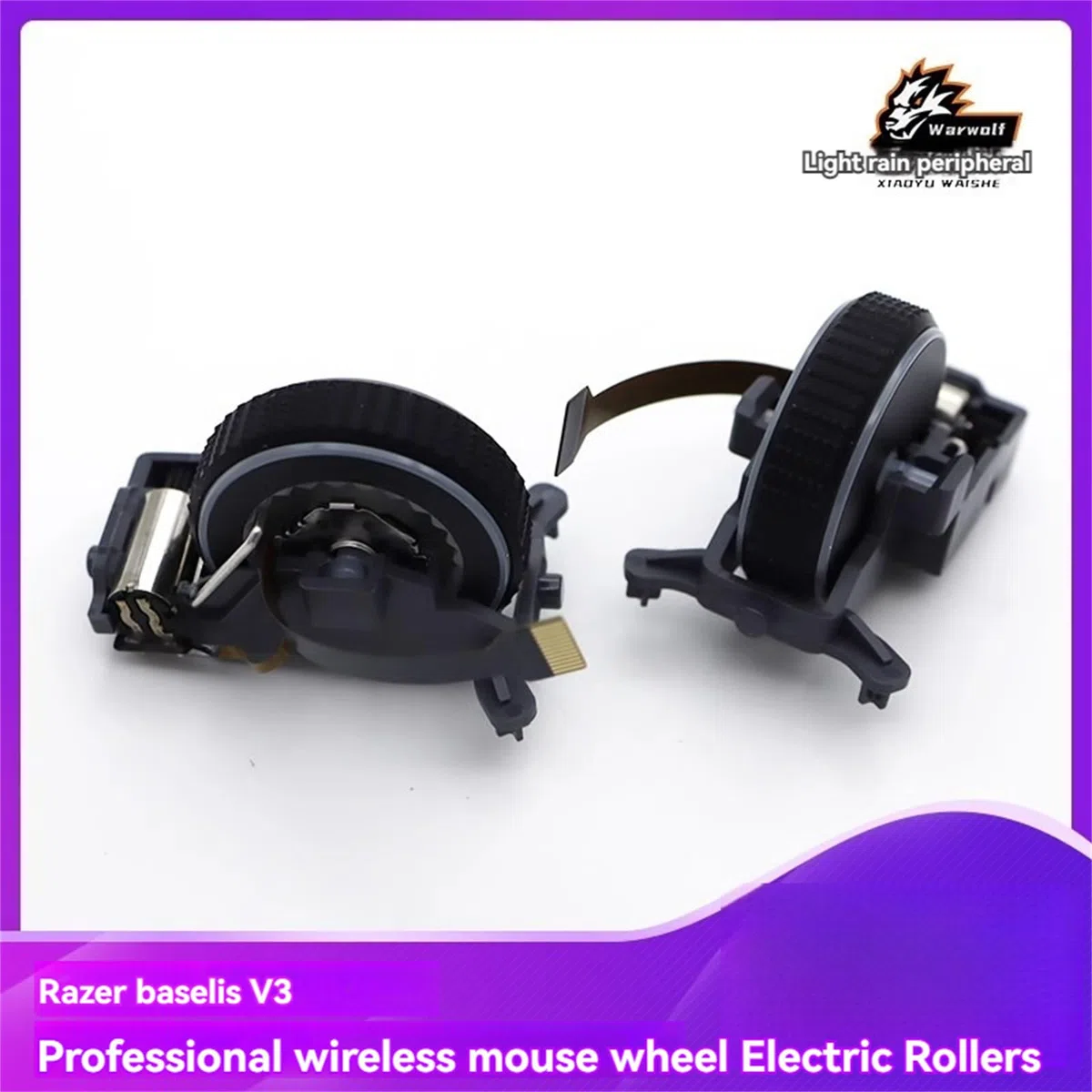 Mausrad Mausroller Ersatz Scroll Wheel Pulley Mäuse Reparatur Zubehör Kompatibel für Razer Basilisk V3 Gaming Maus