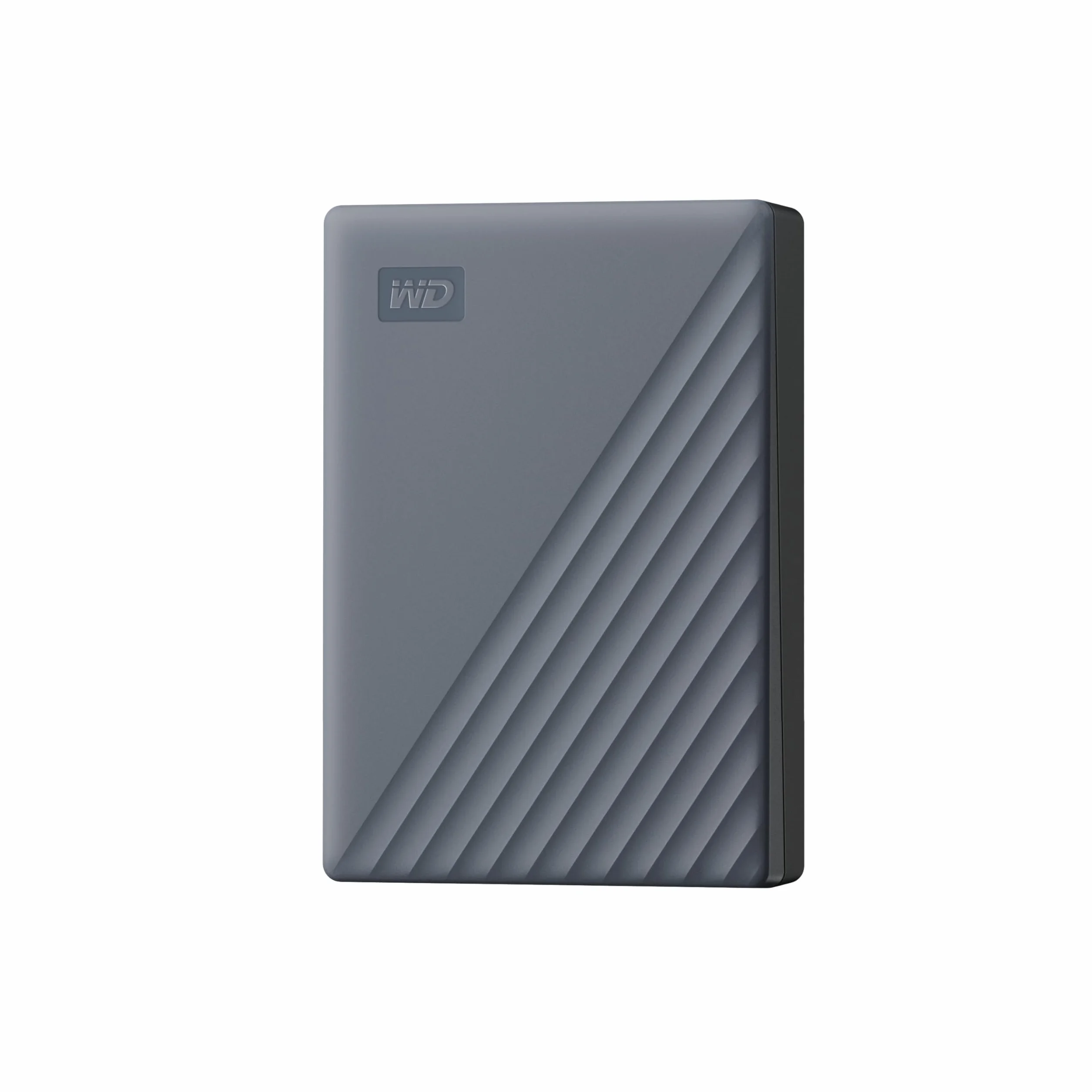 WD Mobile My Passport-Festplatte, funktioniert mit USB-C 6 TB (Mobile Festplatte, Passwortschutz, Backup-Software, USB 3.2 Gen 1, 3 Jahre Garantie) Siliziumgrau