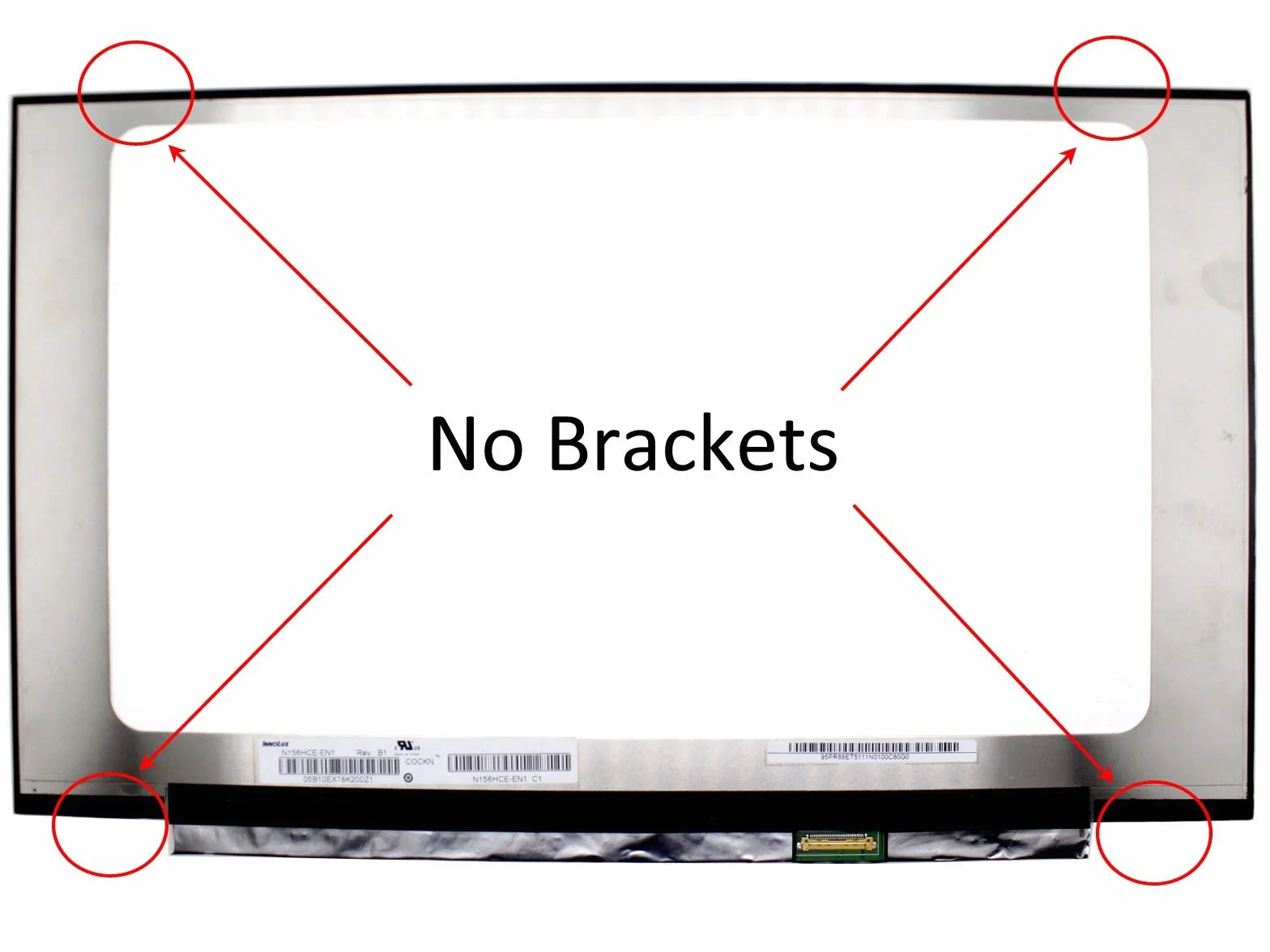 New IPS Matte FHD 1920 X 1080 Screen Compatible with HP 15-DY2024NR, HP 15-FC0525SA, 255 G10, 3 15-FN0000 Series, 3 15-FN0000AU LED LCD 15.6" Laptop Display Panel 30 Pin Non-Touch with Adhesive Strip
