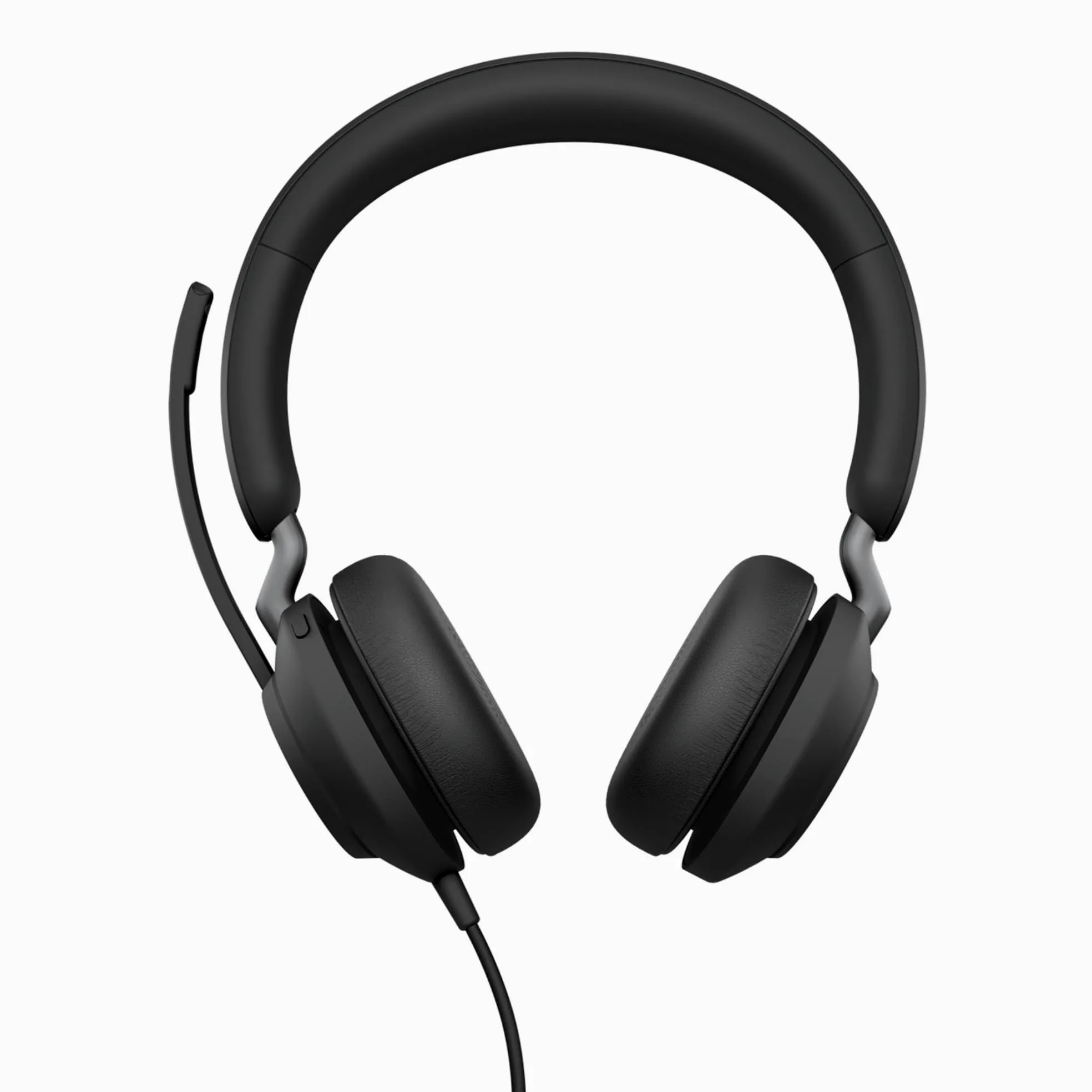 Jabra Evolve2 40 SE Kabelgebundenes Stereo-Headset mit Geräuschunterdrückung, Mikrofon und USB-C/A-Kabel - MS Teams-Zertifiziert, kompatibel mit Allen Anderen Plattformen - Schwarz