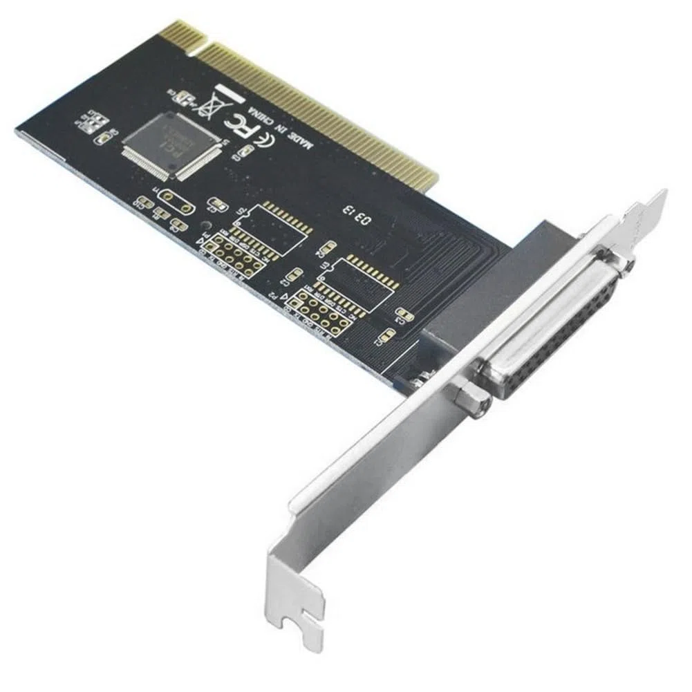 PCI-Zu-DB25-Parallelport-Erweiterungskarte, PCI-Parallelport-Konverteradapter-Controller für Desktop-PC-Drucker