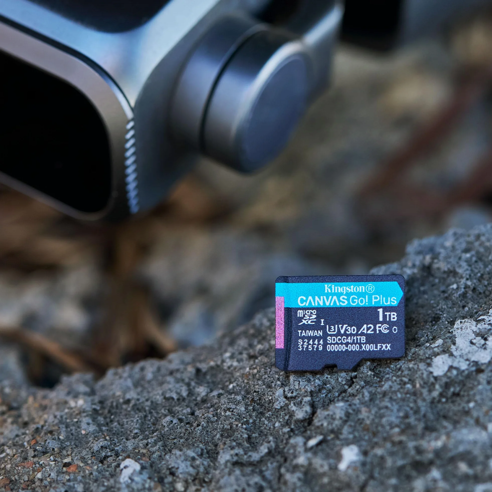 Kingston Canvas Go Plus microSDXC Speicherkarte Gen4 200MB/s A2 U3 V30 256GB Karte + Adapter-SDCG4/256GB