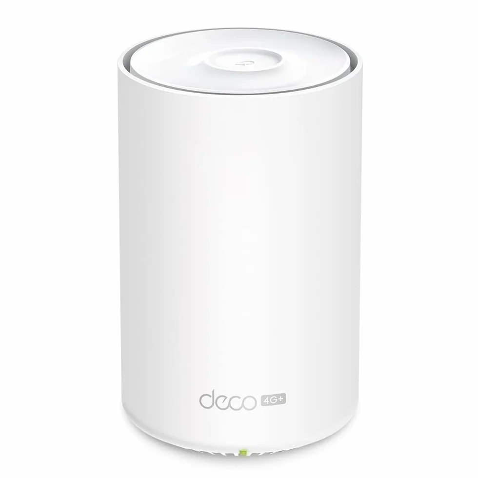 TP-Link Deco X1500-4G LTE WLAN Router, 4G+ Router SIM-Karte, 3 x Gigabit-Ports, Wi-Fi 6 AX1500, Unterstützt Externe Antenne und Deco Mesh, Nur APP verwaltet, Keine Webverwaltungsseite