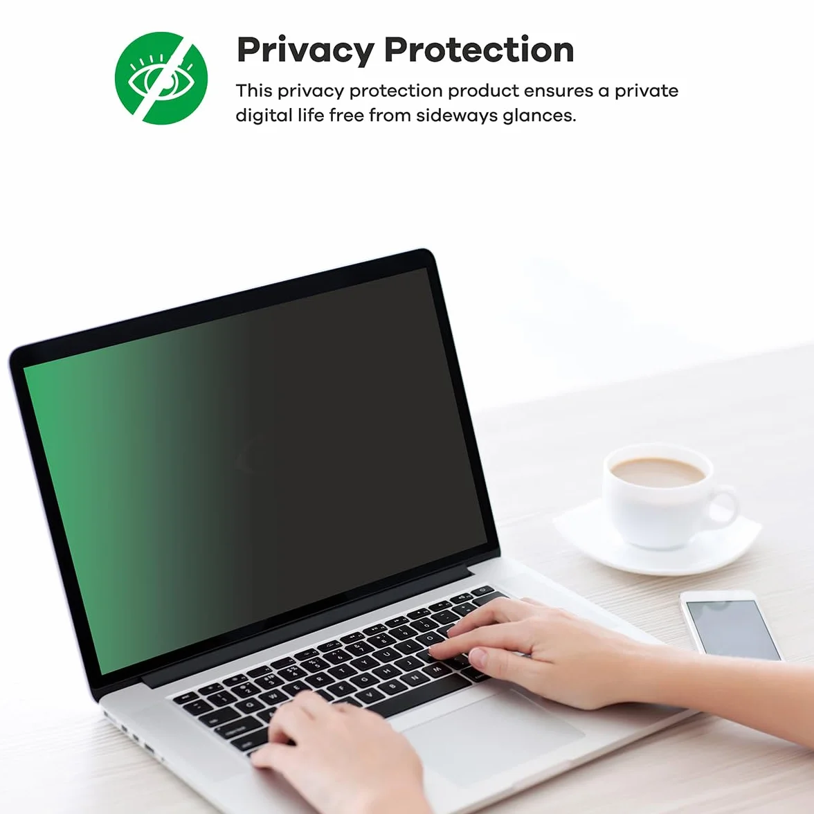 upscreen Anti-Spy Blickschutzfolie für Lenovo Yoga 7 2-in-1 Gen 9 14" Made in Germany, Privacy Screen-Folie [Sichtschutz, Blaulichtfilter]