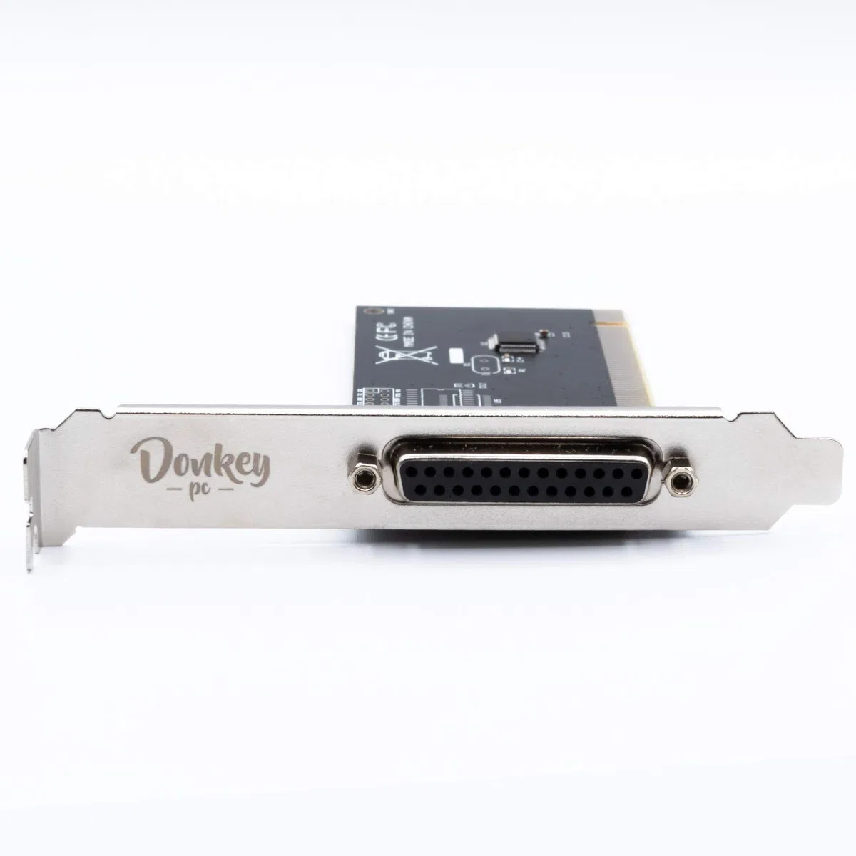 PCI Card 1 Parallel-Port Multi-Mode IEEE 1284 (SPP, PS2, EPP, ECP). Bis zu 1,5 Mbit/s. Kompatibel mit Linux und Windows. Low Peril Bracket inklusive.