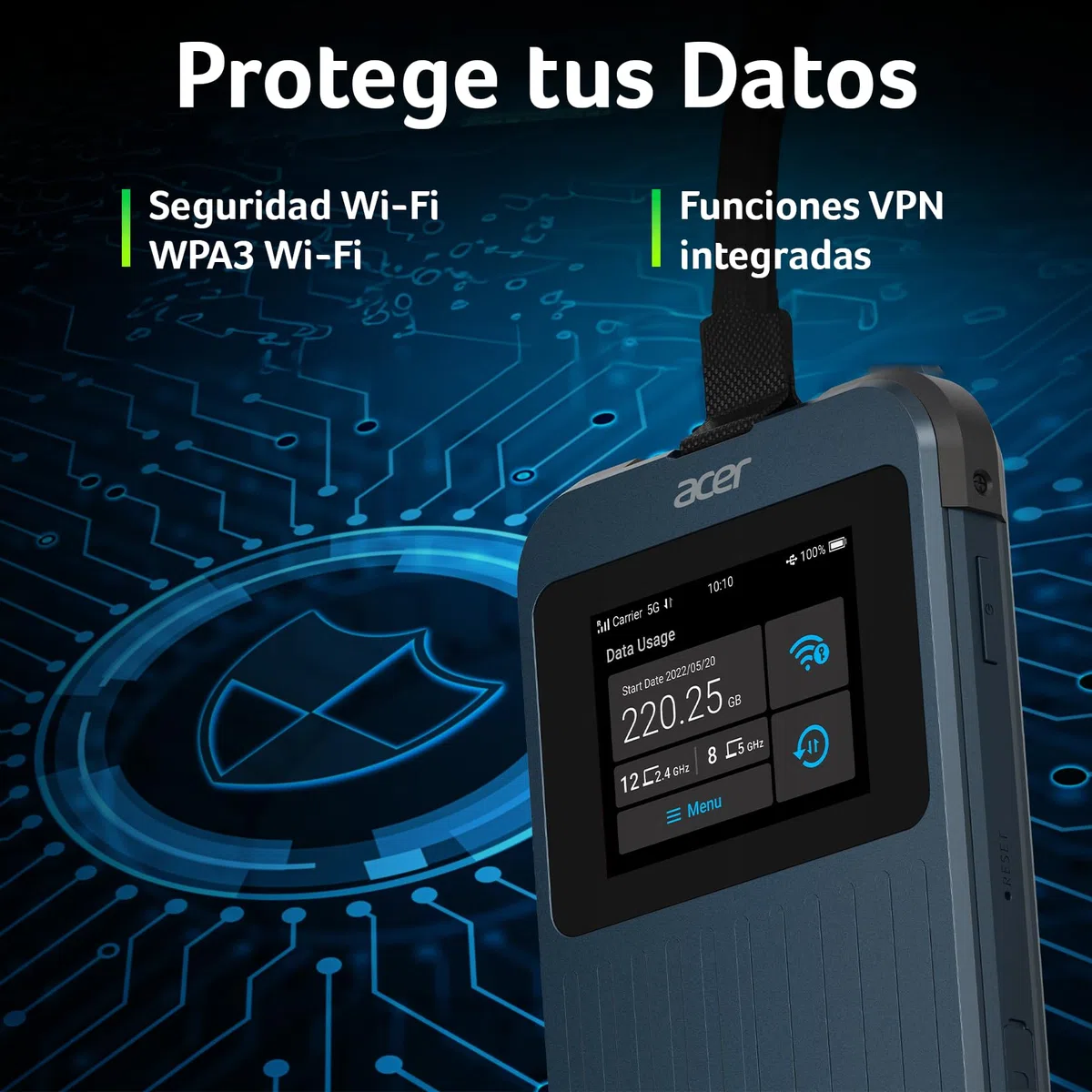 Acer Connect Enduro M3 5G Mobile Wi-Fi