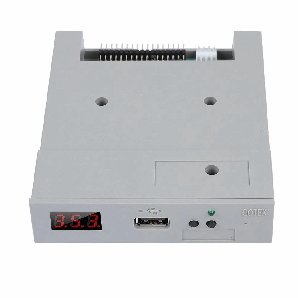 Diyeeni USB-Emulator SFR1M44-U100 USB-SSD-Diskettenlaufwerksemulator Geeignet für industrielle Steuergeräte mit 1,44 MB Diskettenlaufwerk