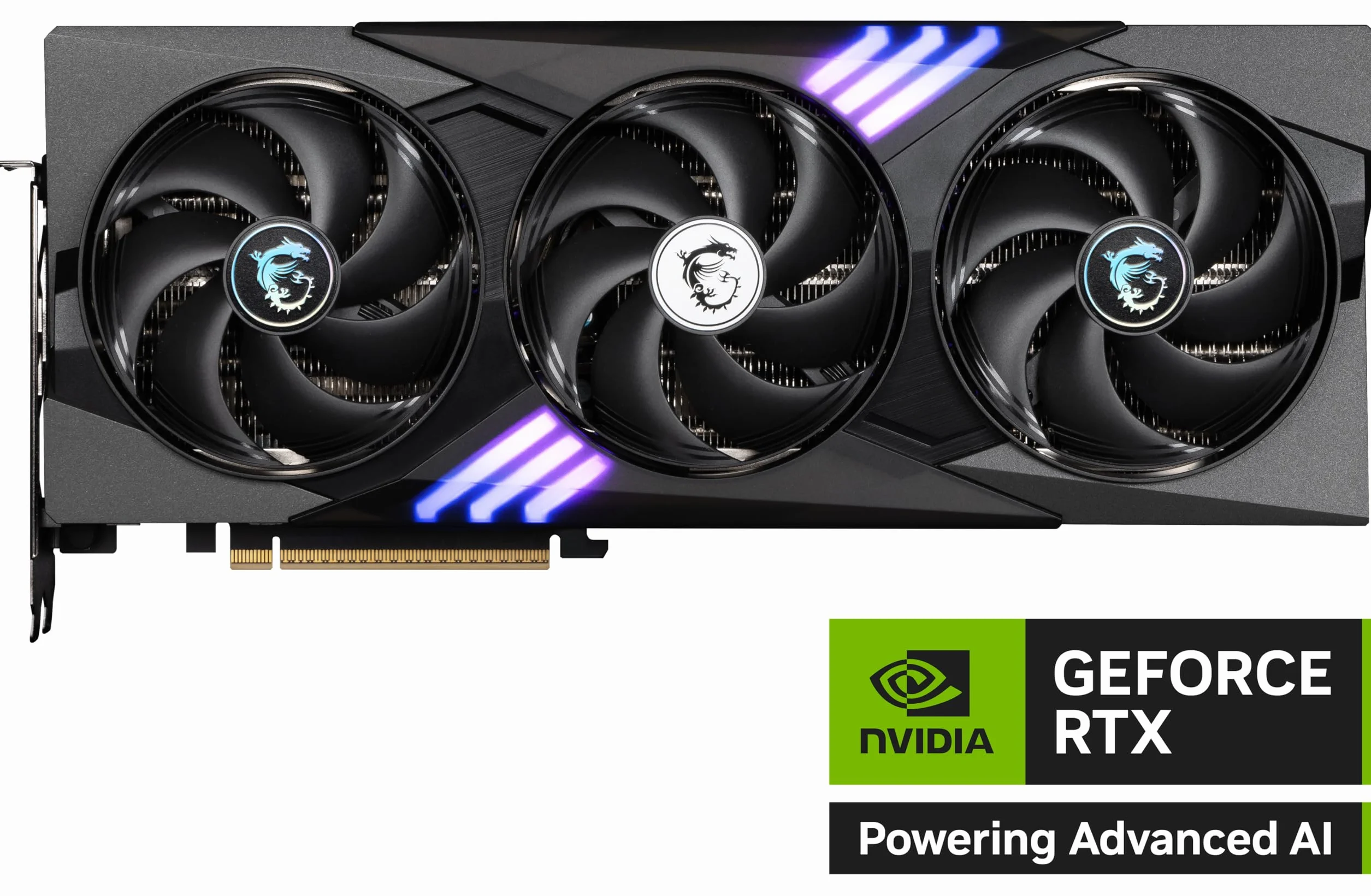 GeForce RTX 5070 Ti 16G Gaming Trio OC — 16GB GDDR7 (28Gbps/256-bit), PCIe 5, Boost: 2572 MHz, HDMI 2.1b, DisplayPort 2.1b