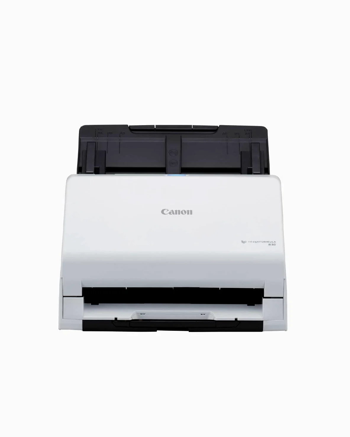 Canon Scanner imageFORMULA R30 | Dokumentenscanner | Duplex Scanner mit Einzug für Homeoffice & Büro mit USB Kabel | 60 Blatt Einzug | Plug & Scan CaptureOnTouch Lite Software | Integrierte OCR I PDF
