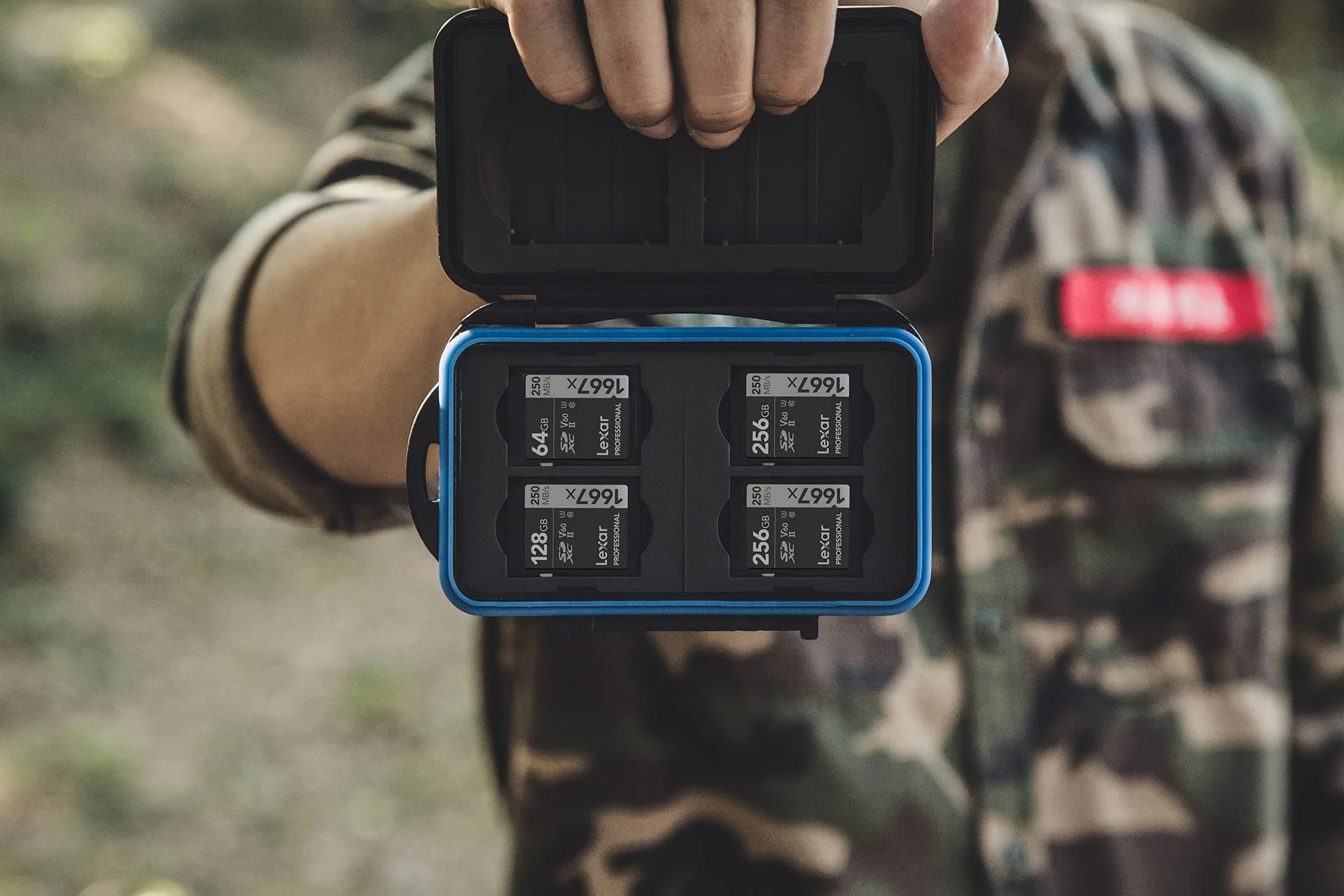 Lexar Professional 1667x SD Karte 128GB, Speicherkarte SDXC UHS-II, Bis zu 250 MB/s Lesen, Class 10, U3, V60, SD für Professionelle Fotografen, Videofilmer, Enthusiasten (LSD128CB1667)