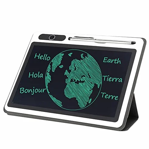 LCD Schreibtablet 10 Zoll mit Ledertasche