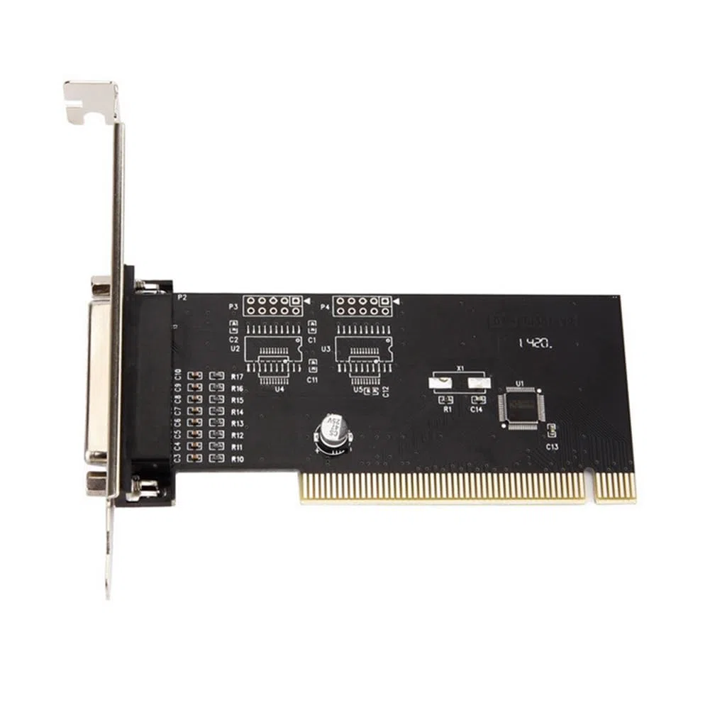 PCI-Zu-DB25-Parallelport-Erweiterungskarte, PCI-Parallelport-Konverteradapter-Controller für Desktop-PC-Drucker