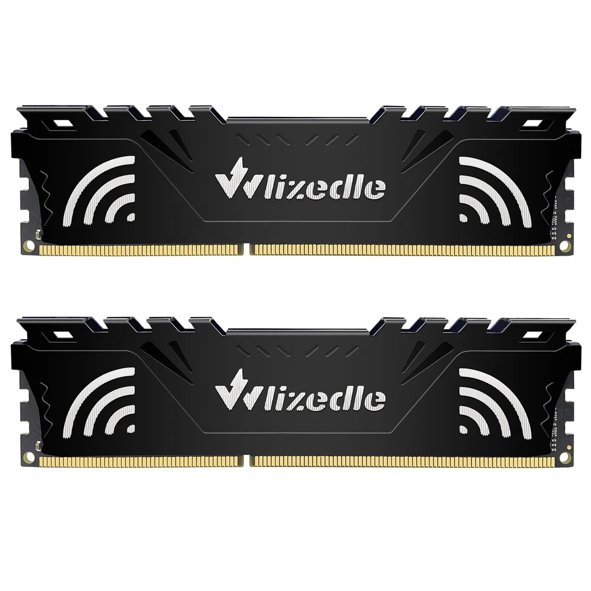 DDR3 Desktop Memory RAM 16GB Kit (2x8GB) 1600MHz CL11 UDIMM, PC Arbeitsspeicher PC3-12800 240-Pin 1,5V Non-ECC 2Rx8 Computer Speicher Upgrade für Rechner, Schwarz