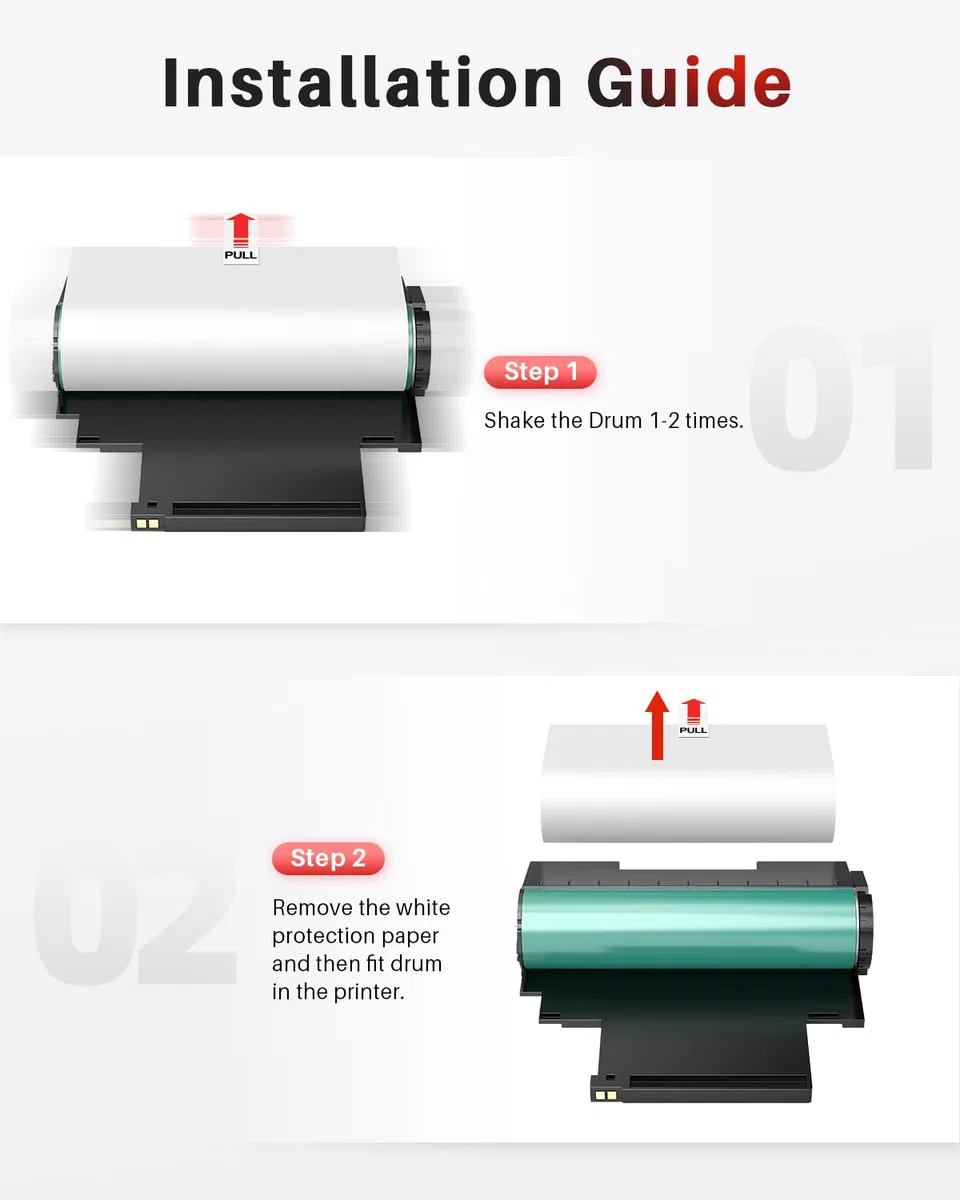 Trommel kompatibel für HP W1120A 120A Bildtrommel für HP Color Laser MFP 179fnw 178nw 150nw 150a MFP 178nwg 179fwg Laser Printer (1Pack)