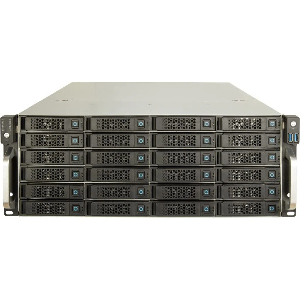 Inter-Tech 48.3cm IPC 4U-4724 4HE Storage-System
