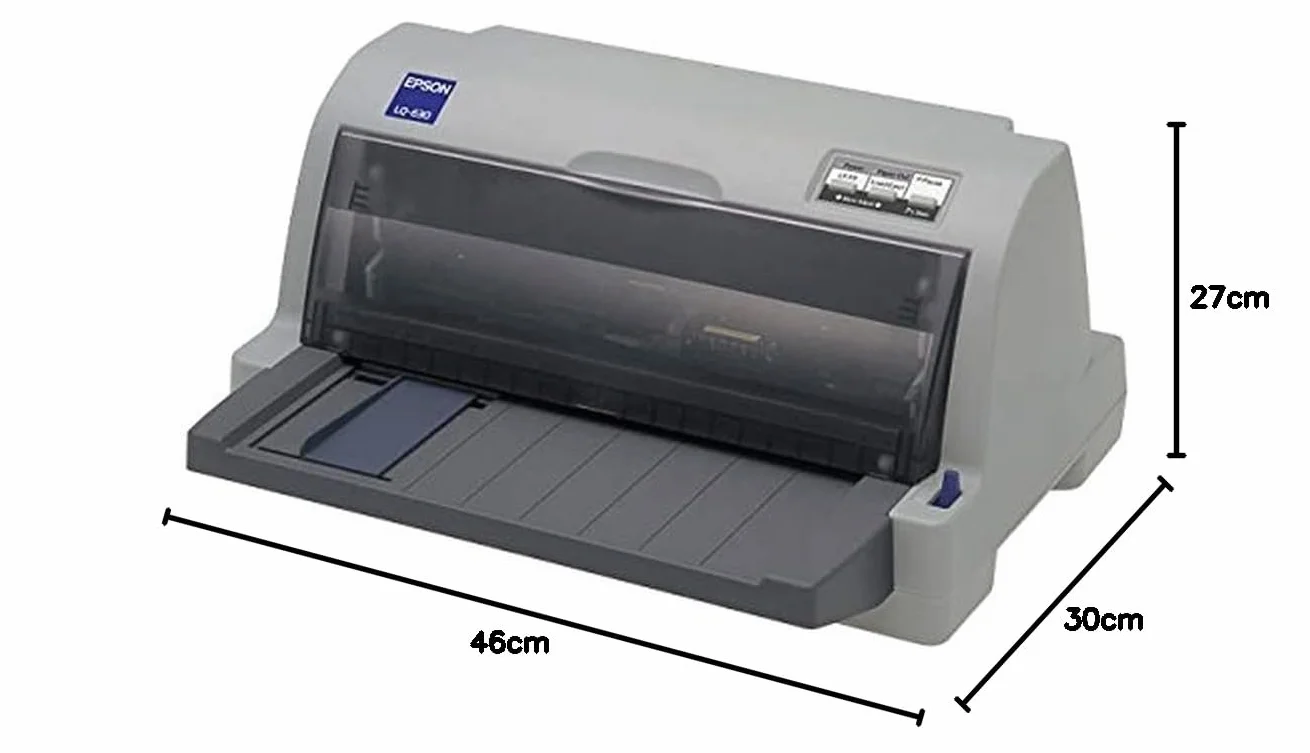 Epson LQ 630 Drucker s/w monochrom, Punktmatrix Parallel, USB 2.0