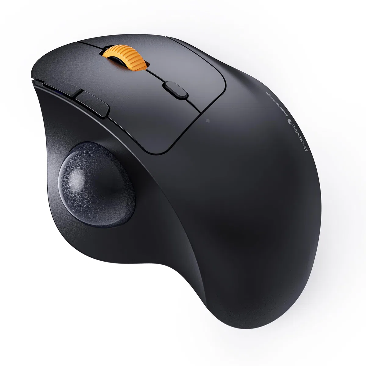 ProtoArc EM04 Kabellose Trackball Maus Bluetooth, 2.4GHz wiederaufladbare ergonomische Maus, 5 DPI einstellbar, Daumensteuerung, Multi-Geräte, für PC, iPad, Mac, Windows