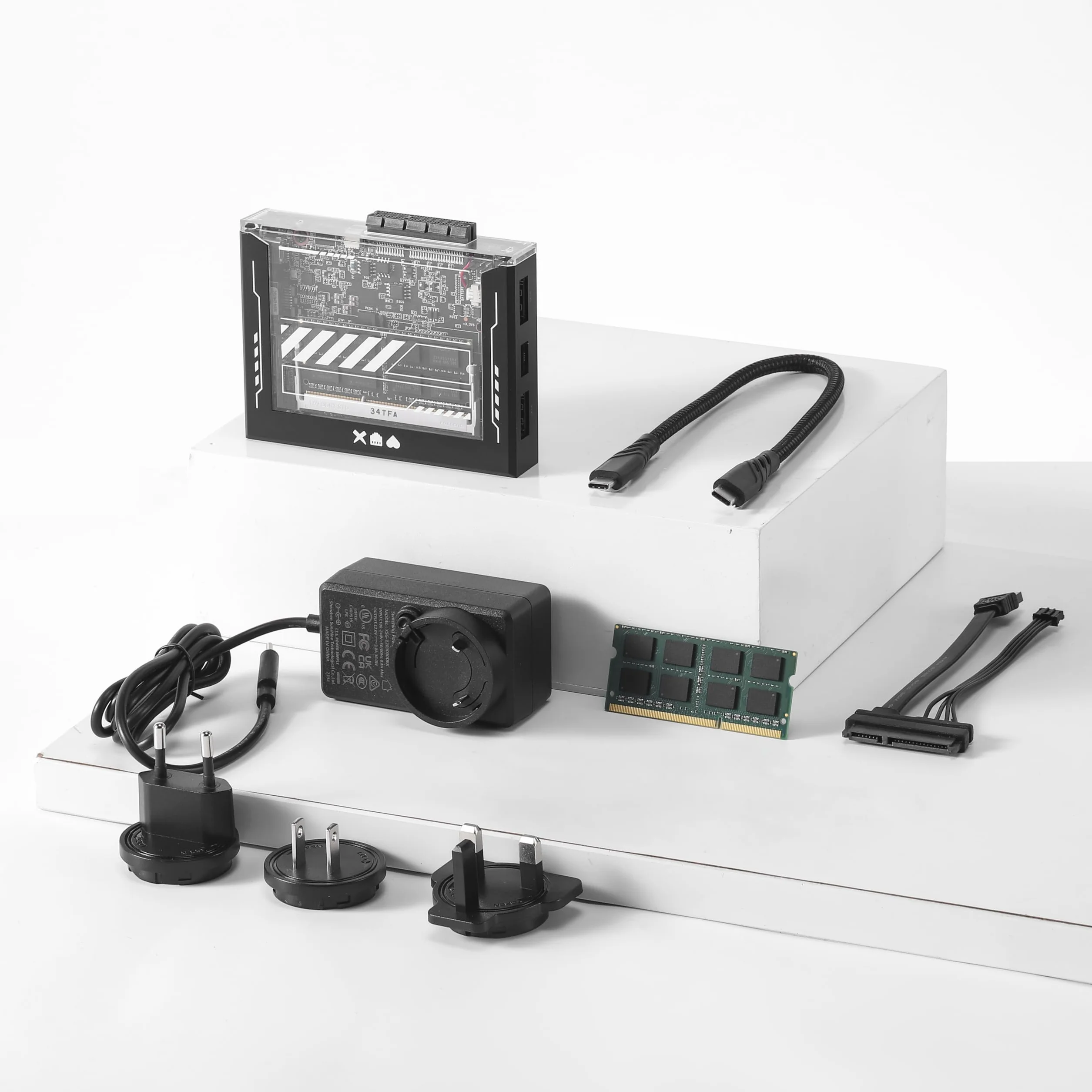 ZimaBlade 7700 Speicherpaket X86 Singleboard-Server PCIe x4 Gigabit-Ethernet 4K Netzwerkspeicher