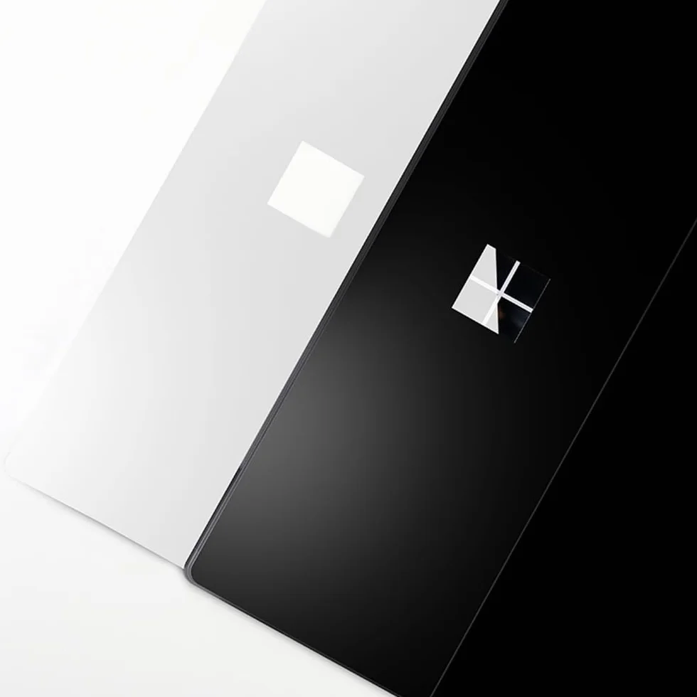 Microsoft Surface Pro 7 Skin Sticker Aufkleber Designfolie kompatibel mit Microsoft Surface Pro 7(schwarz)