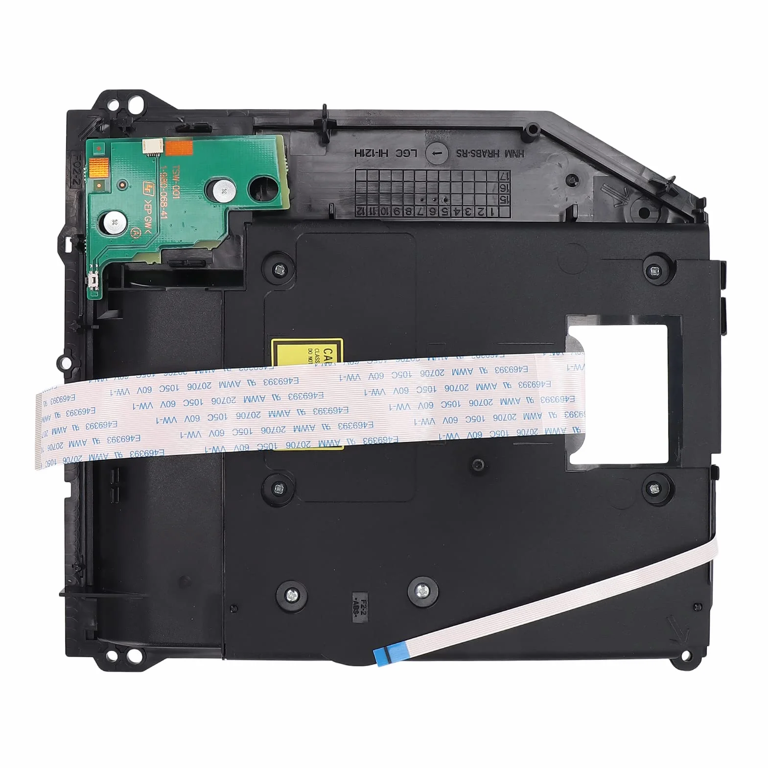 Dioche Cuh 1216A Disc Drive Disk Drive Replacement ABS+Metal for 1200 DVD Drive Professional Optical Drive Replacement Repair Part for Cuh-120Xx Series
