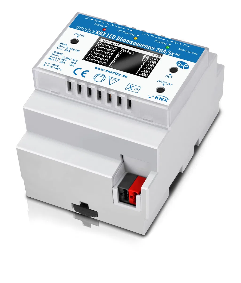 KNX LED Dimmsequenzer 20A 5x REG
